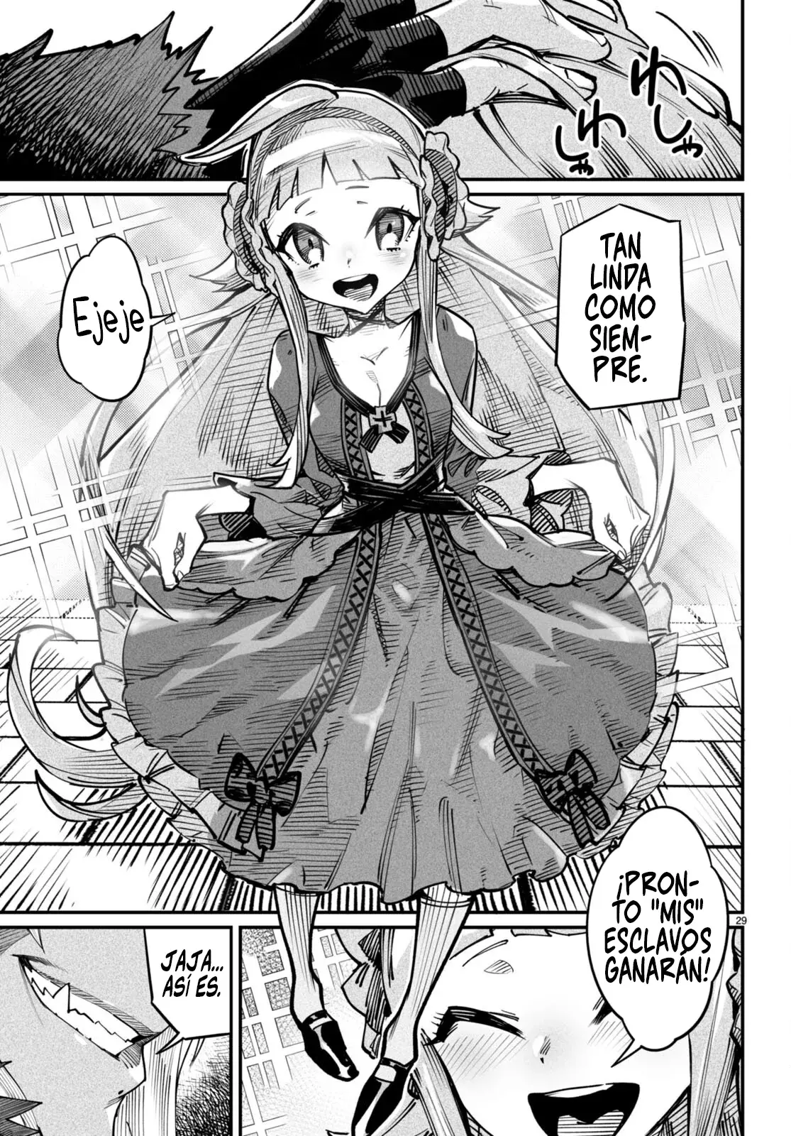 REENCARNADO EN UN COLISEO ~UTILIZANDO LA HABILIDAD MÁS DÉBIL PARA DERROTAR A LAS MUJERES MÁS FUERTES Y CREAR UN HAREM DE ESCLAVAS~ Capitulo 17: Retrocompatible página 34