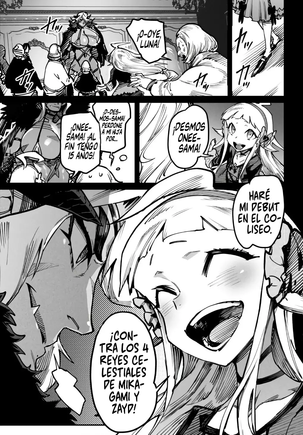 REENCARNADO EN UN COLISEO ~UTILIZANDO LA HABILIDAD MÁS DÉBIL PARA DERROTAR A LAS MUJERES MÁS FUERTES Y CREAR UN HAREM DE ESCLAVAS~ Capitulo 18: Descuido página 13