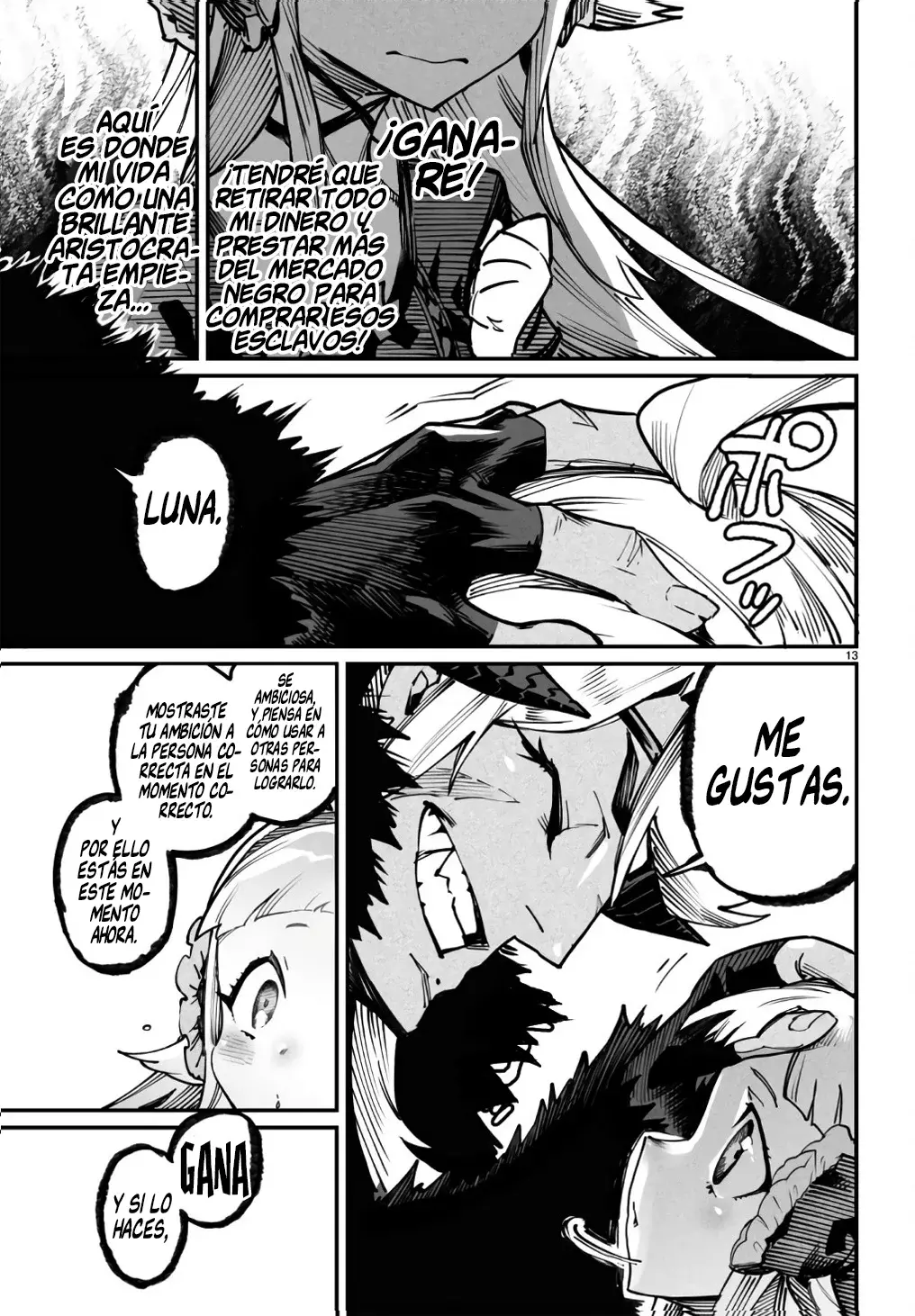 REENCARNADO EN UN COLISEO ~UTILIZANDO LA HABILIDAD MÁS DÉBIL PARA DERROTAR A LAS MUJERES MÁS FUERTES Y CREAR UN HAREM DE ESCLAVAS~ Capitulo 18: Descuido página 15