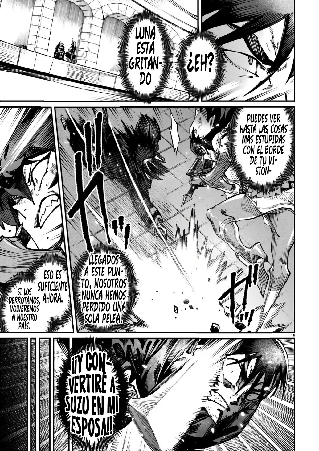 REENCARNADO EN UN COLISEO ~UTILIZANDO LA HABILIDAD MÁS DÉBIL PARA DERROTAR A LAS MUJERES MÁS FUERTES Y CREAR UN HAREM DE ESCLAVAS~ Capitulo 18: Descuido página 17