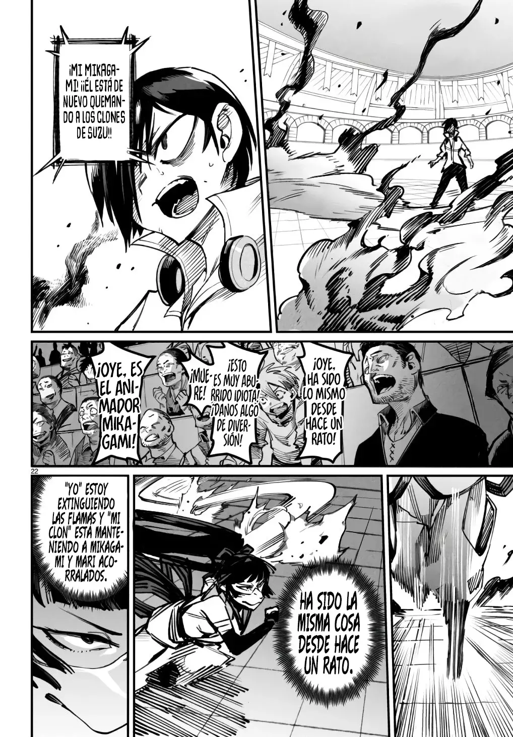 REENCARNADO EN UN COLISEO ~UTILIZANDO LA HABILIDAD MÁS DÉBIL PARA DERROTAR A LAS MUJERES MÁS FUERTES Y CREAR UN HAREM DE ESCLAVAS~ Capitulo 18: Descuido página 25