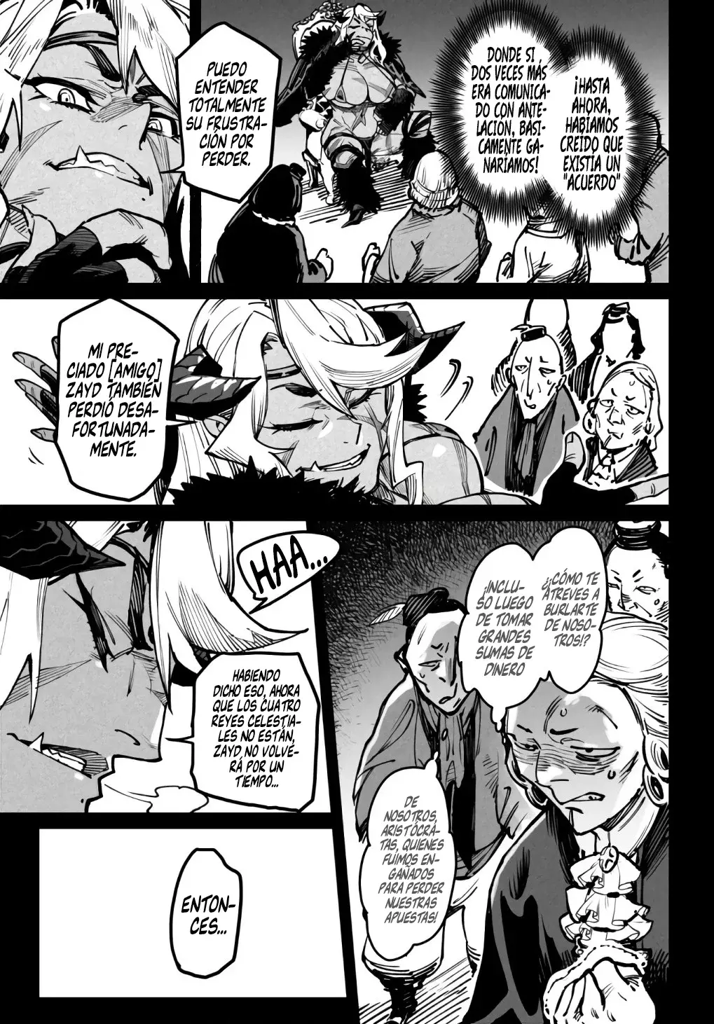 REENCARNADO EN UN COLISEO ~UTILIZANDO LA HABILIDAD MÁS DÉBIL PARA DERROTAR A LAS MUJERES MÁS FUERTES Y CREAR UN HAREM DE ESCLAVAS~ Capitulo 18: Descuido página 9