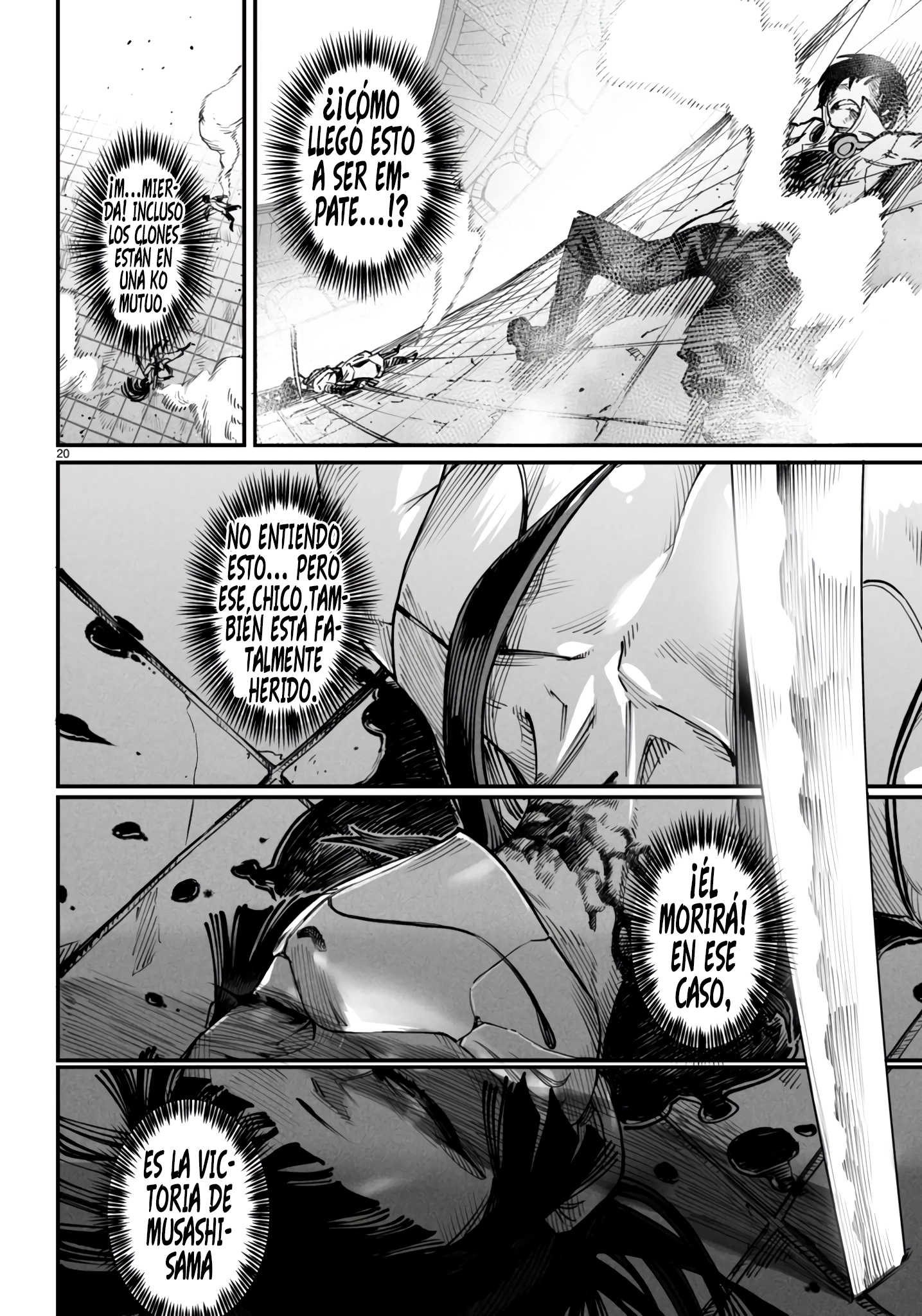 REENCARNADO EN UN COLISEO ~UTILIZANDO LA HABILIDAD MÁS DÉBIL PARA DERROTAR A LAS MUJERES MÁS FUERTES Y CREAR UN HAREM DE ESCLAVAS~ Capitulo 19: Arriesga tu vida, usa el momento mientras dure página 20