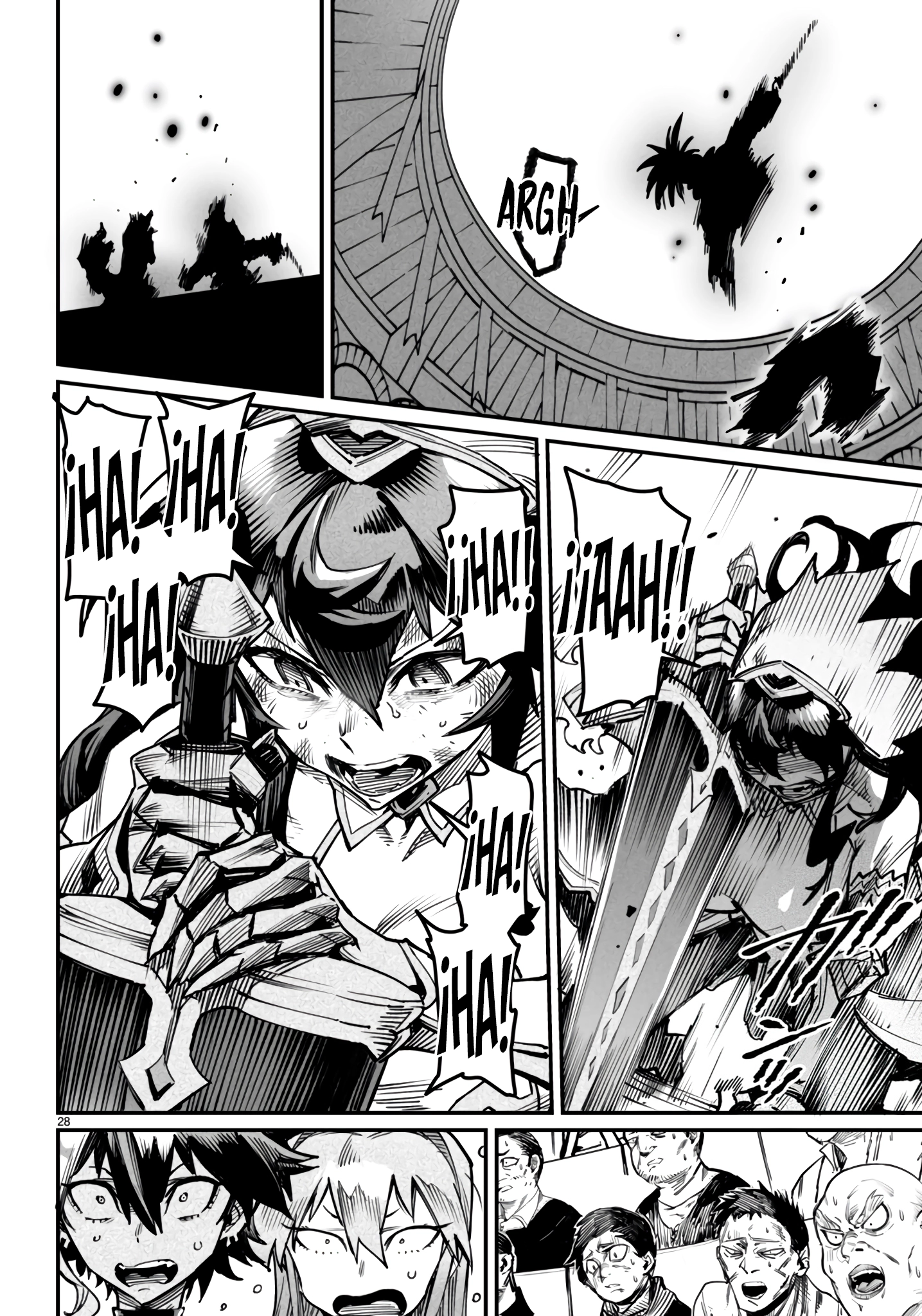 REENCARNADO EN UN COLISEO ~UTILIZANDO LA HABILIDAD MÁS DÉBIL PARA DERROTAR A LAS MUJERES MÁS FUERTES Y CREAR UN HAREM DE ESCLAVAS~ Capitulo 19: Arriesga tu vida, usa el momento mientras dure página 27