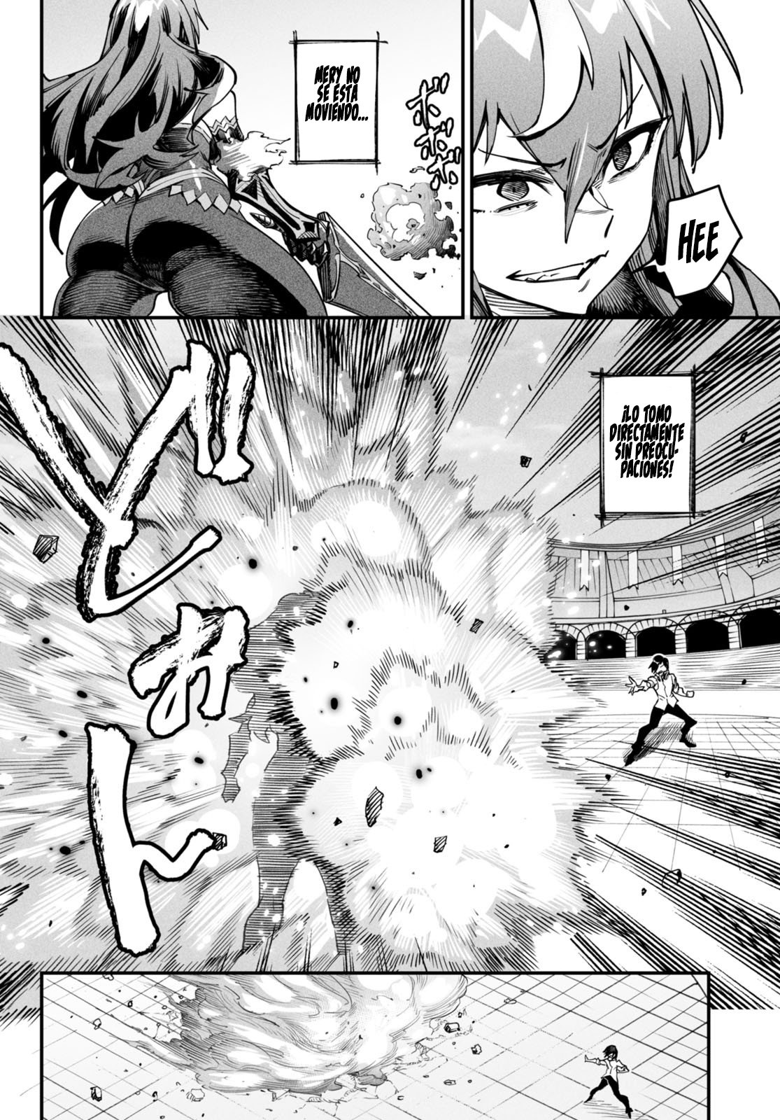 REENCARNADO EN UN COLISEO ~UTILIZANDO LA HABILIDAD MÁS DÉBIL PARA DERROTAR A LAS MUJERES MÁS FUERTES Y CREAR UN HAREM DE ESCLAVAS~ Capitulo 2: Arrodillándose en el suelo página 13