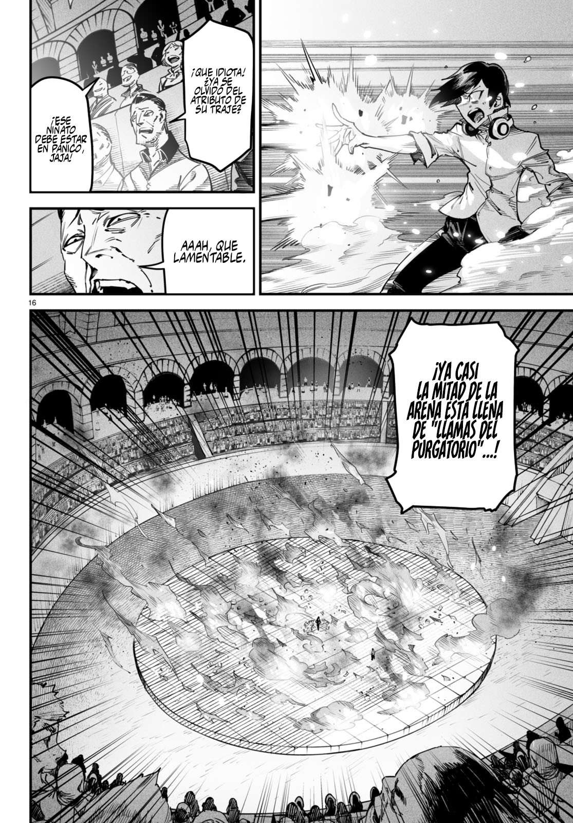REENCARNADO EN UN COLISEO ~UTILIZANDO LA HABILIDAD MÁS DÉBIL PARA DERROTAR A LAS MUJERES MÁS FUERTES Y CREAR UN HAREM DE ESCLAVAS~ Capitulo 2: Arrodillándose en el suelo página 17