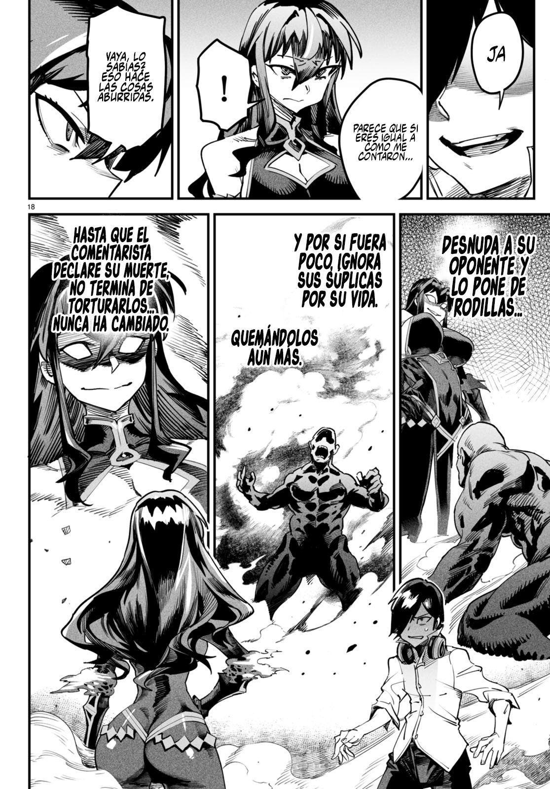 REENCARNADO EN UN COLISEO ~UTILIZANDO LA HABILIDAD MÁS DÉBIL PARA DERROTAR A LAS MUJERES MÁS FUERTES Y CREAR UN HAREM DE ESCLAVAS~ Capitulo 2: Arrodillándose en el suelo página 19