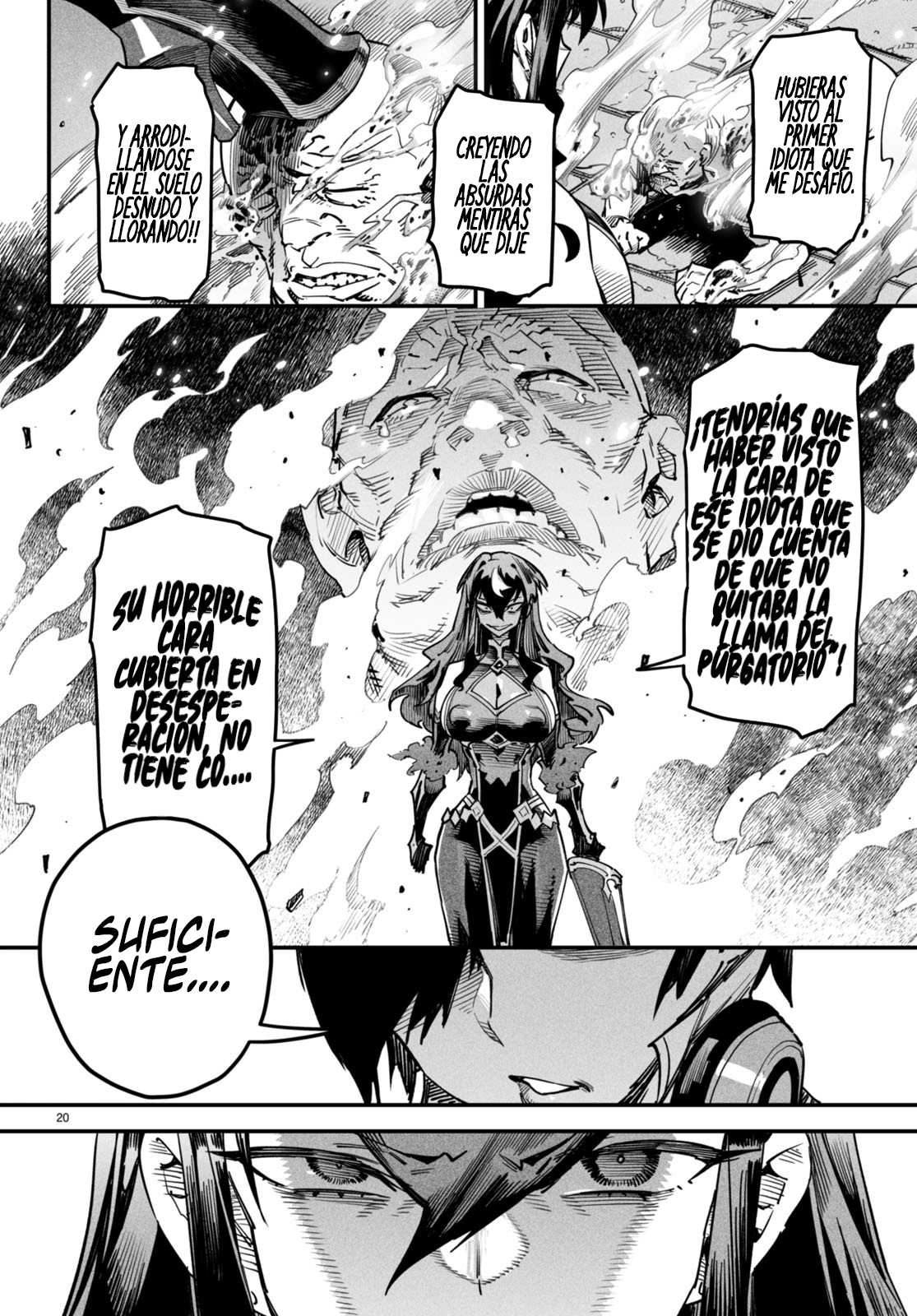 REENCARNADO EN UN COLISEO ~UTILIZANDO LA HABILIDAD MÁS DÉBIL PARA DERROTAR A LAS MUJERES MÁS FUERTES Y CREAR UN HAREM DE ESCLAVAS~ Capitulo 2: Arrodillándose en el suelo página 21