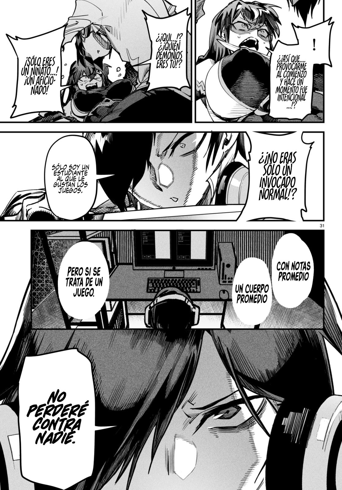 REENCARNADO EN UN COLISEO ~UTILIZANDO LA HABILIDAD MÁS DÉBIL PARA DERROTAR A LAS MUJERES MÁS FUERTES Y CREAR UN HAREM DE ESCLAVAS~ Capitulo 2: Arrodillándose en el suelo página 32