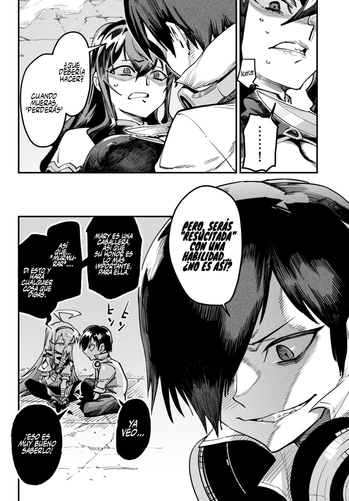 REENCARNADO EN UN COLISEO ~UTILIZANDO LA HABILIDAD MÁS DÉBIL PARA DERROTAR A LAS MUJERES MÁS FUERTES Y CREAR UN HAREM DE ESCLAVAS~ Capitulo 2: Arrodillándose en el suelo página 33