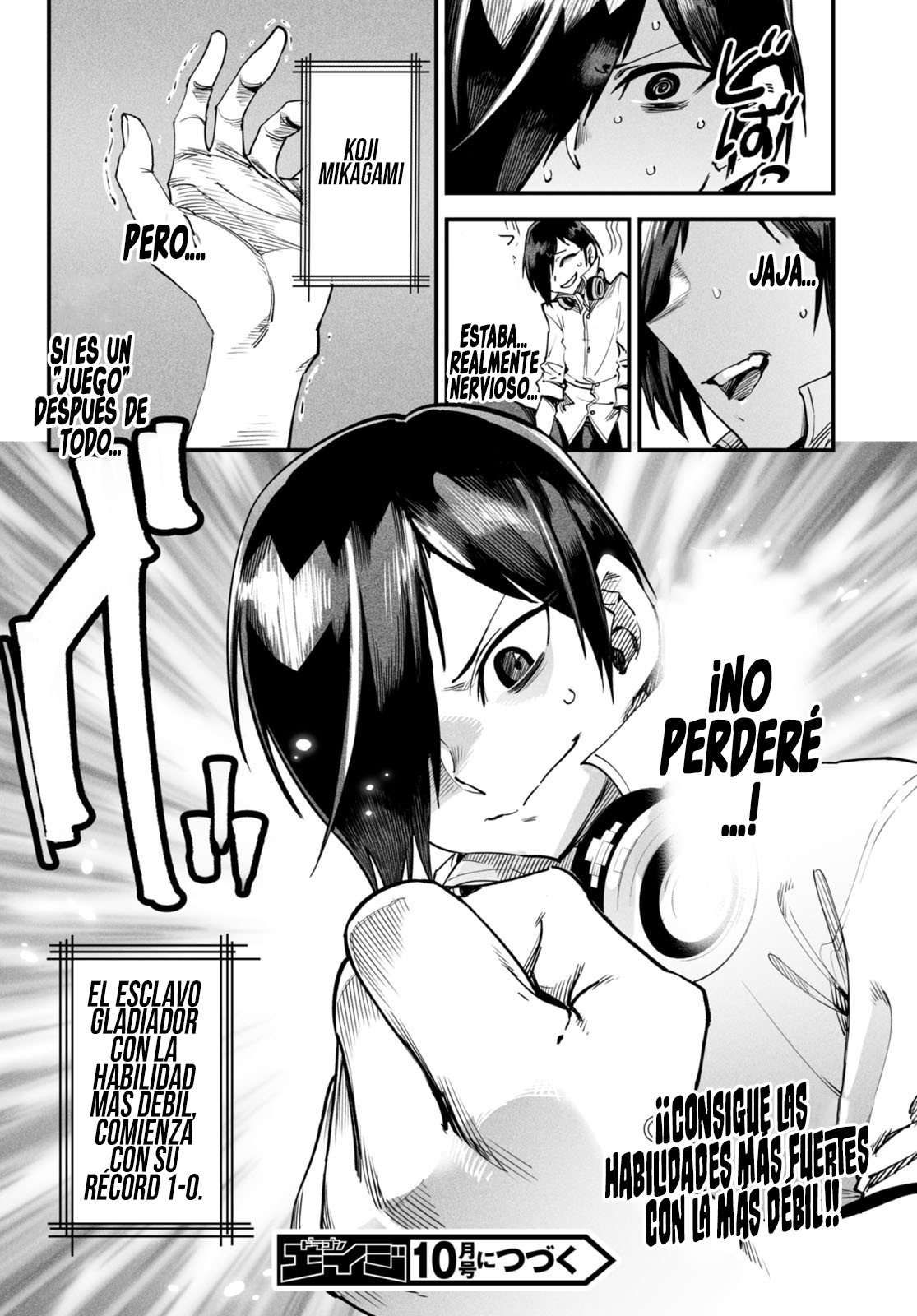 REENCARNADO EN UN COLISEO ~UTILIZANDO LA HABILIDAD MÁS DÉBIL PARA DERROTAR A LAS MUJERES MÁS FUERTES Y CREAR UN HAREM DE ESCLAVAS~ Capitulo 2: Arrodillándose en el suelo página 40