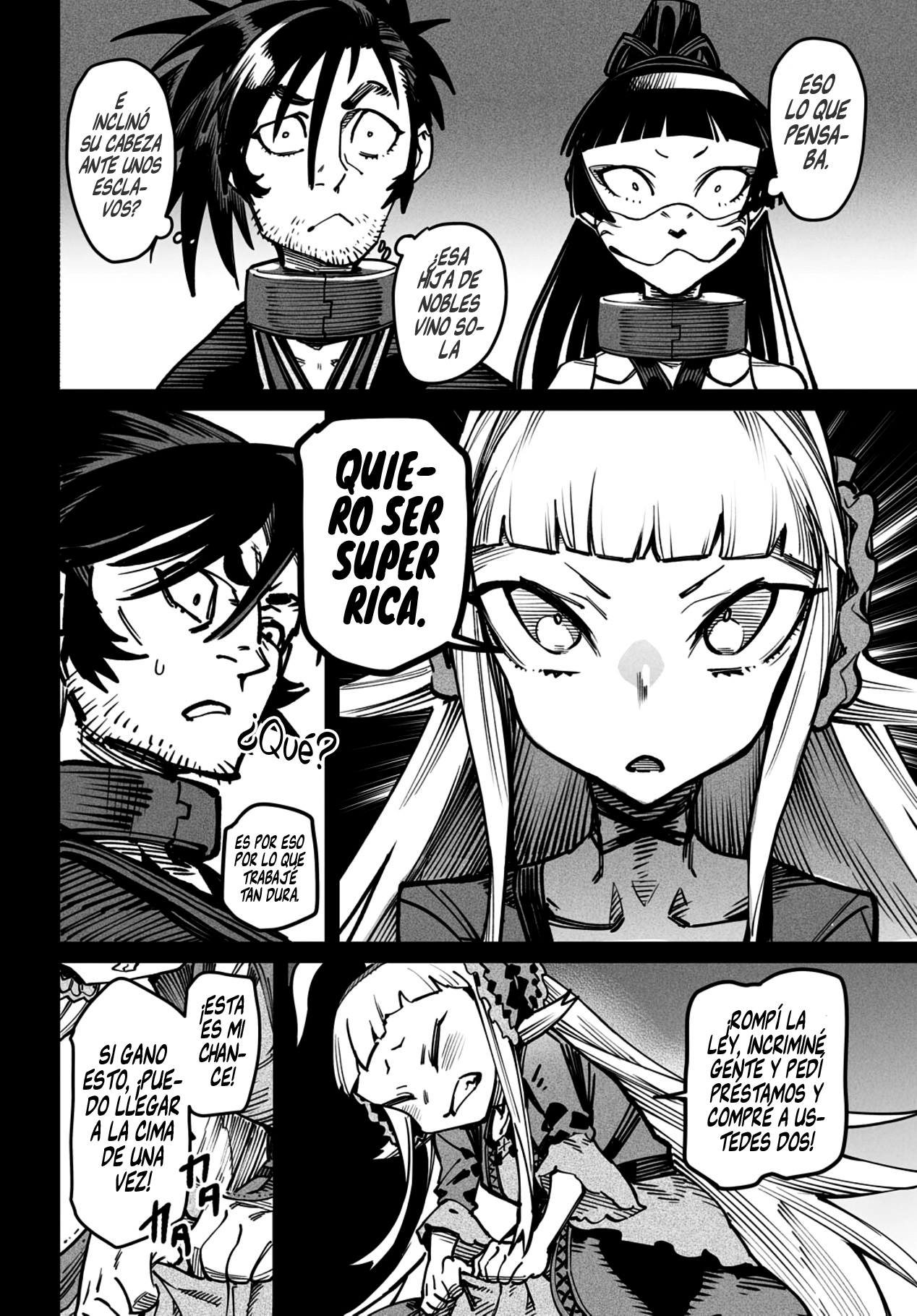 REENCARNADO EN UN COLISEO ~UTILIZANDO LA HABILIDAD MÁS DÉBIL PARA DERROTAR A LAS MUJERES MÁS FUERTES Y CREAR UN HAREM DE ESCLAVAS~ Capitulo 20: El orgullo de un villano página 16