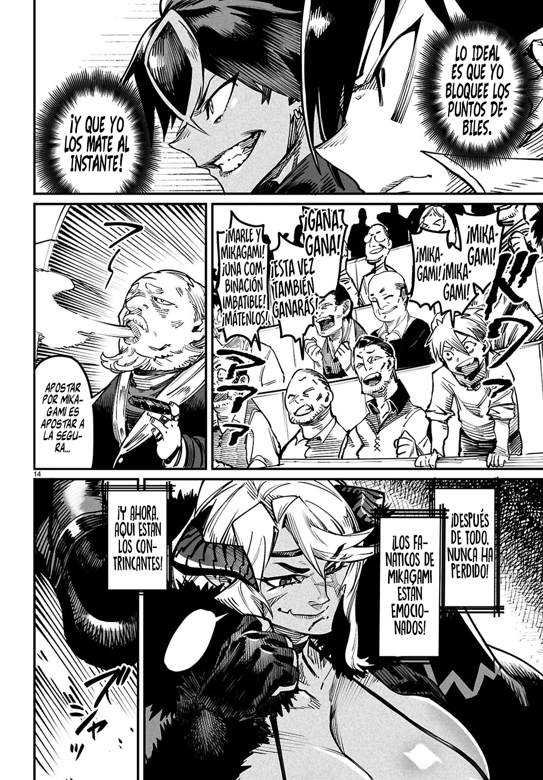 REENCARNADO EN UN COLISEO ~UTILIZANDO LA HABILIDAD MÁS DÉBIL PARA DERROTAR A LAS MUJERES MÁS FUERTES Y CREAR UN HAREM DE ESCLAVAS~ Capitulo 21: La traición de las expectativas página 17
