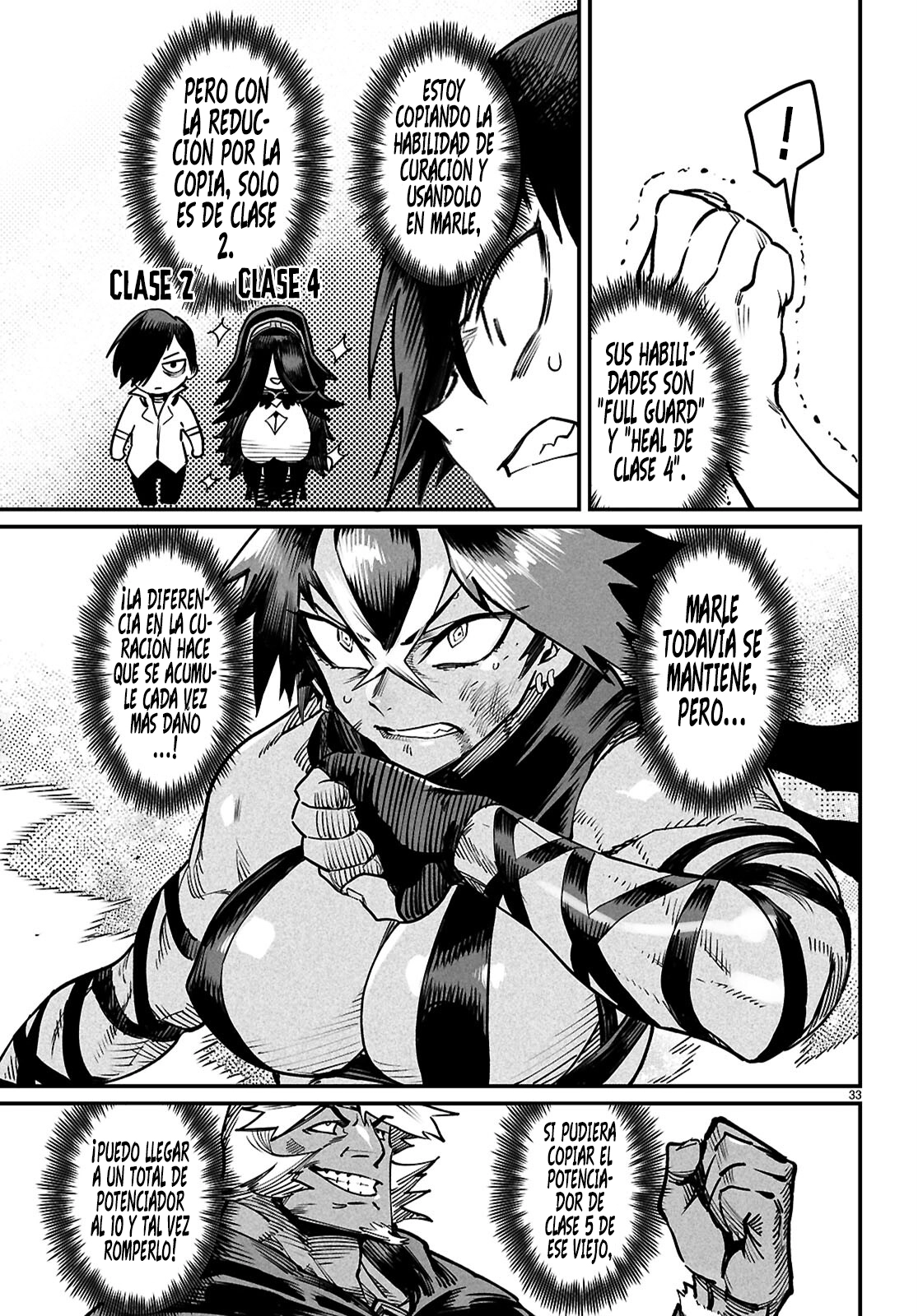 REENCARNADO EN UN COLISEO ~UTILIZANDO LA HABILIDAD MÁS DÉBIL PARA DERROTAR A LAS MUJERES MÁS FUERTES Y CREAR UN HAREM DE ESCLAVAS~ Capitulo 21: La traición de las expectativas página 34