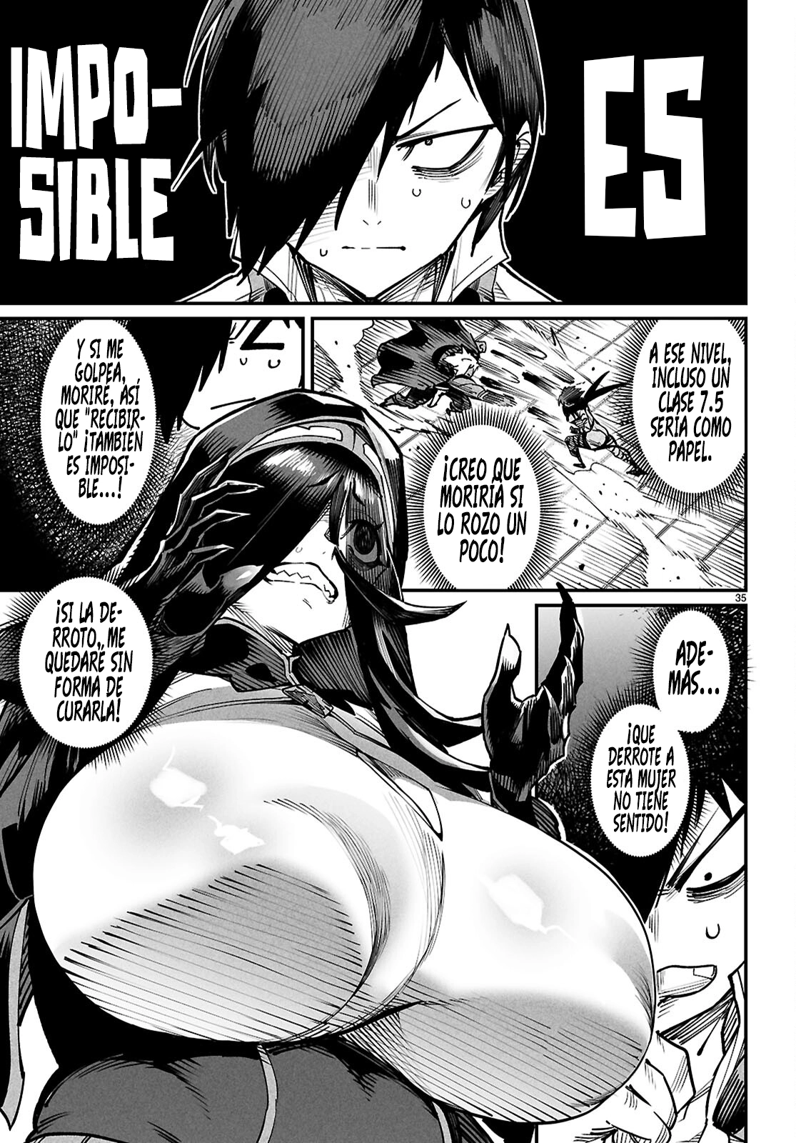 REENCARNADO EN UN COLISEO ~UTILIZANDO LA HABILIDAD MÁS DÉBIL PARA DERROTAR A LAS MUJERES MÁS FUERTES Y CREAR UN HAREM DE ESCLAVAS~ Capitulo 21: La traición de las expectativas página 36