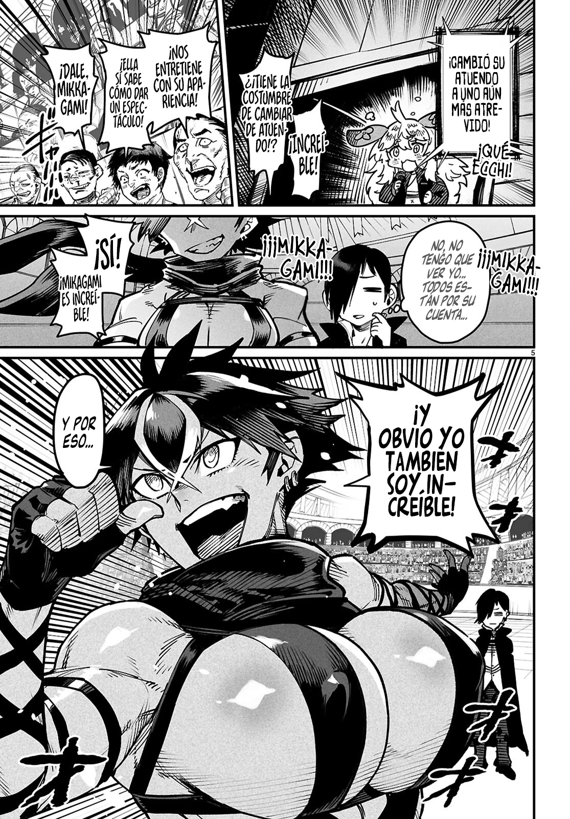 REENCARNADO EN UN COLISEO ~UTILIZANDO LA HABILIDAD MÁS DÉBIL PARA DERROTAR A LAS MUJERES MÁS FUERTES Y CREAR UN HAREM DE ESCLAVAS~ Capitulo 21: La traición de las expectativas página 8