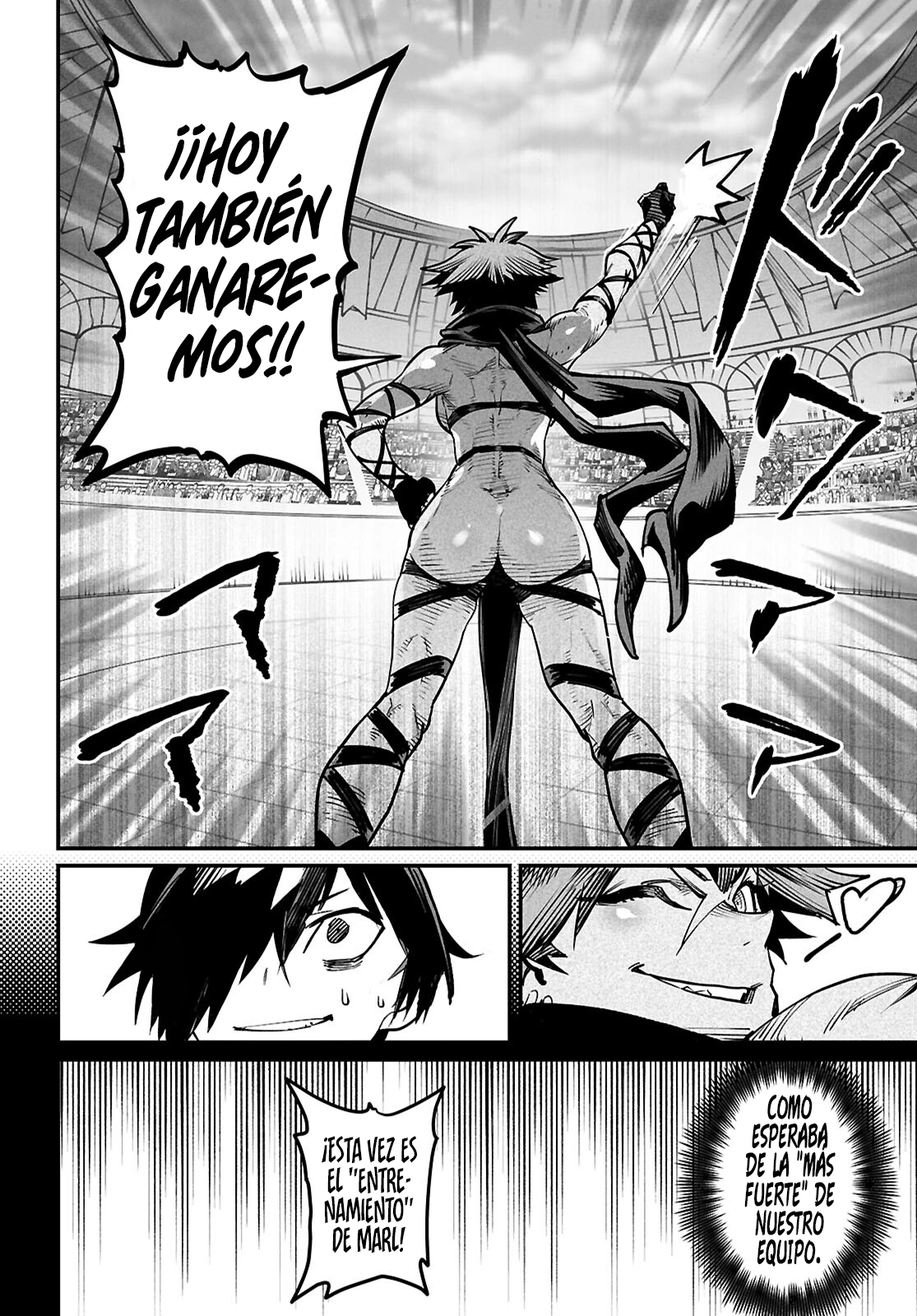REENCARNADO EN UN COLISEO ~UTILIZANDO LA HABILIDAD MÁS DÉBIL PARA DERROTAR A LAS MUJERES MÁS FUERTES Y CREAR UN HAREM DE ESCLAVAS~ Capitulo 21: La traición de las expectativas página 9