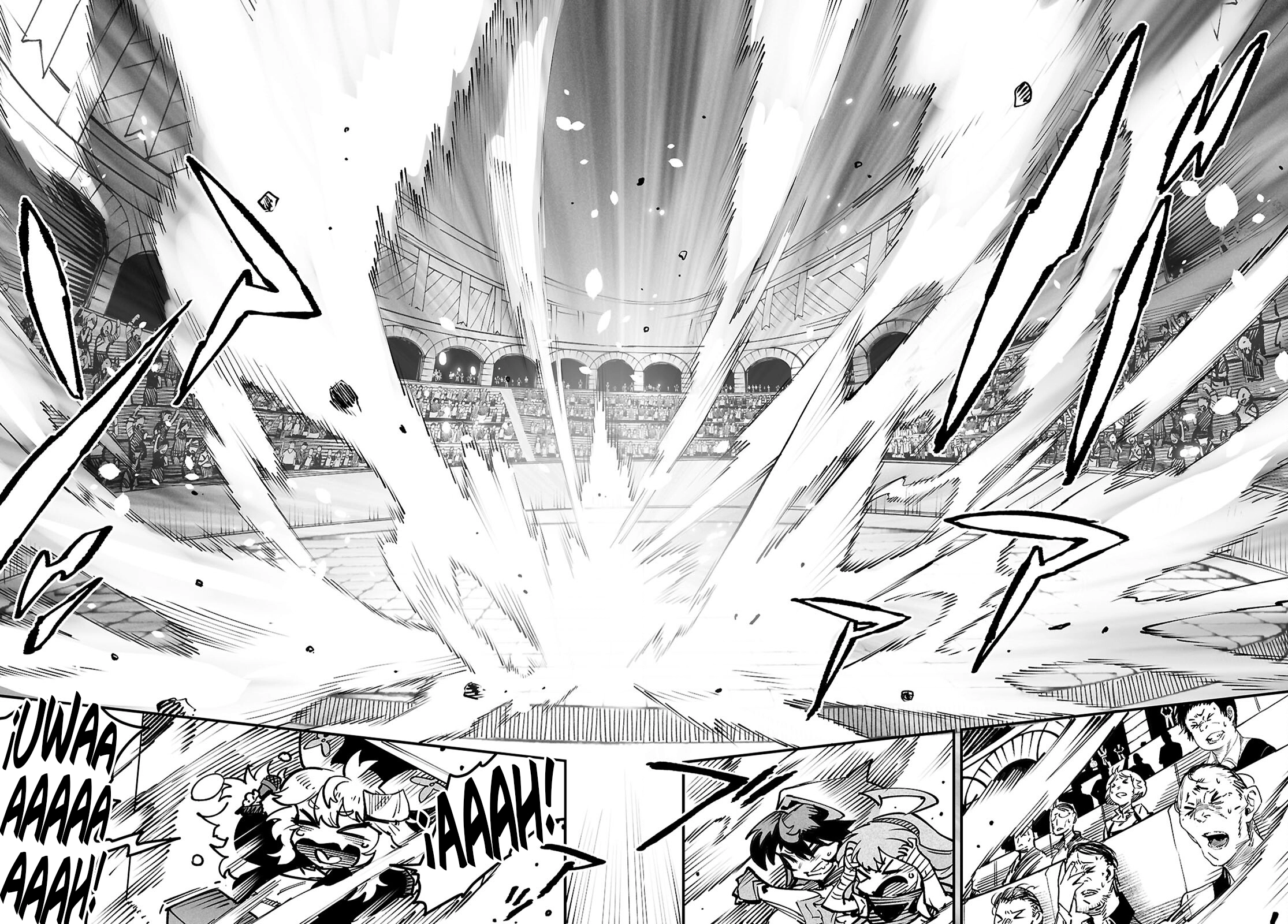 REENCARNADO EN UN COLISEO ~UTILIZANDO LA HABILIDAD MÁS DÉBIL PARA DERROTAR A LAS MUJERES MÁS FUERTES Y CREAR UN HAREM DE ESCLAVAS~ Capitulo 22: La batalla de los autenticos poderosos página 10