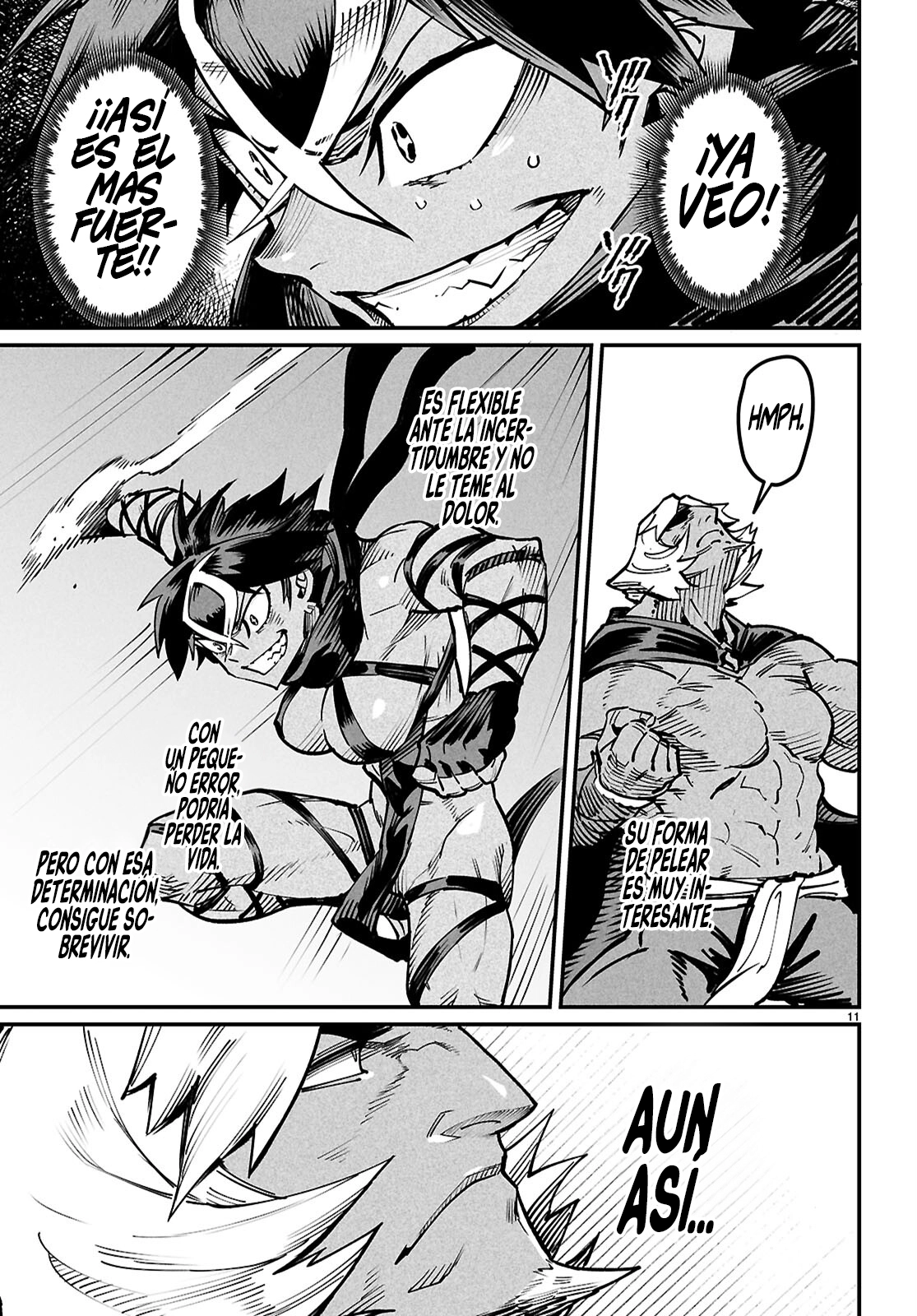 REENCARNADO EN UN COLISEO ~UTILIZANDO LA HABILIDAD MÁS DÉBIL PARA DERROTAR A LAS MUJERES MÁS FUERTES Y CREAR UN HAREM DE ESCLAVAS~ Capitulo 22: La batalla de los autenticos poderosos página 12