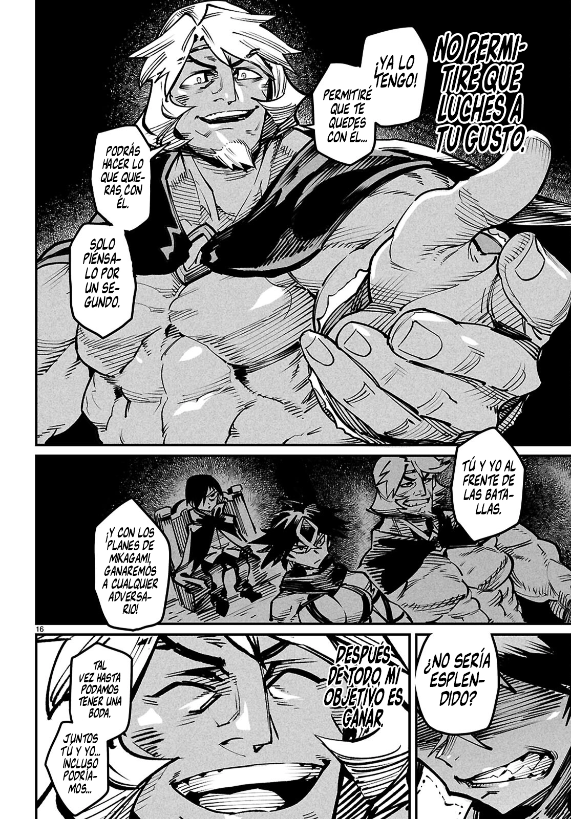 REENCARNADO EN UN COLISEO ~UTILIZANDO LA HABILIDAD MÁS DÉBIL PARA DERROTAR A LAS MUJERES MÁS FUERTES Y CREAR UN HAREM DE ESCLAVAS~ Capitulo 22: La batalla de los autenticos poderosos página 17