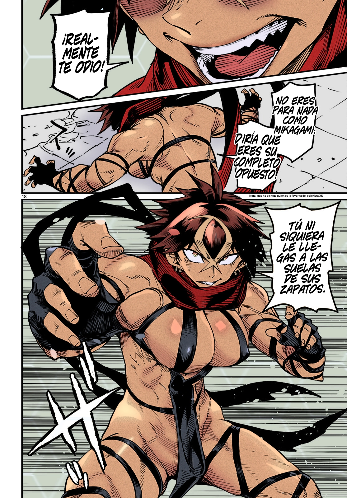 REENCARNADO EN UN COLISEO ~UTILIZANDO LA HABILIDAD MÁS DÉBIL PARA DERROTAR A LAS MUJERES MÁS FUERTES Y CREAR UN HAREM DE ESCLAVAS~ Capitulo 22: La batalla de los autenticos poderosos página 19