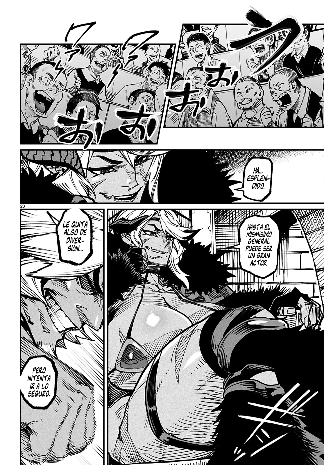 REENCARNADO EN UN COLISEO ~UTILIZANDO LA HABILIDAD MÁS DÉBIL PARA DERROTAR A LAS MUJERES MÁS FUERTES Y CREAR UN HAREM DE ESCLAVAS~ Capitulo 22: La batalla de los autenticos poderosos página 22