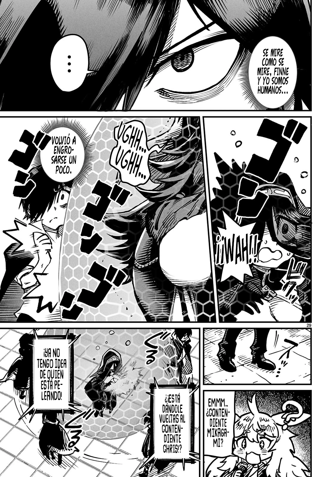 REENCARNADO EN UN COLISEO ~UTILIZANDO LA HABILIDAD MÁS DÉBIL PARA DERROTAR A LAS MUJERES MÁS FUERTES Y CREAR UN HAREM DE ESCLAVAS~ Capitulo 22: La batalla de los autenticos poderosos página 31