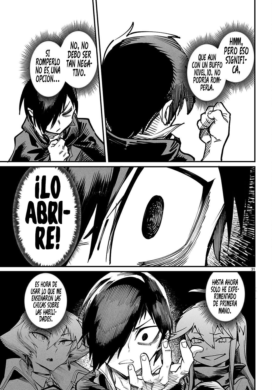 REENCARNADO EN UN COLISEO ~UTILIZANDO LA HABILIDAD MÁS DÉBIL PARA DERROTAR A LAS MUJERES MÁS FUERTES Y CREAR UN HAREM DE ESCLAVAS~ Capitulo 22: La batalla de los autenticos poderosos página 33