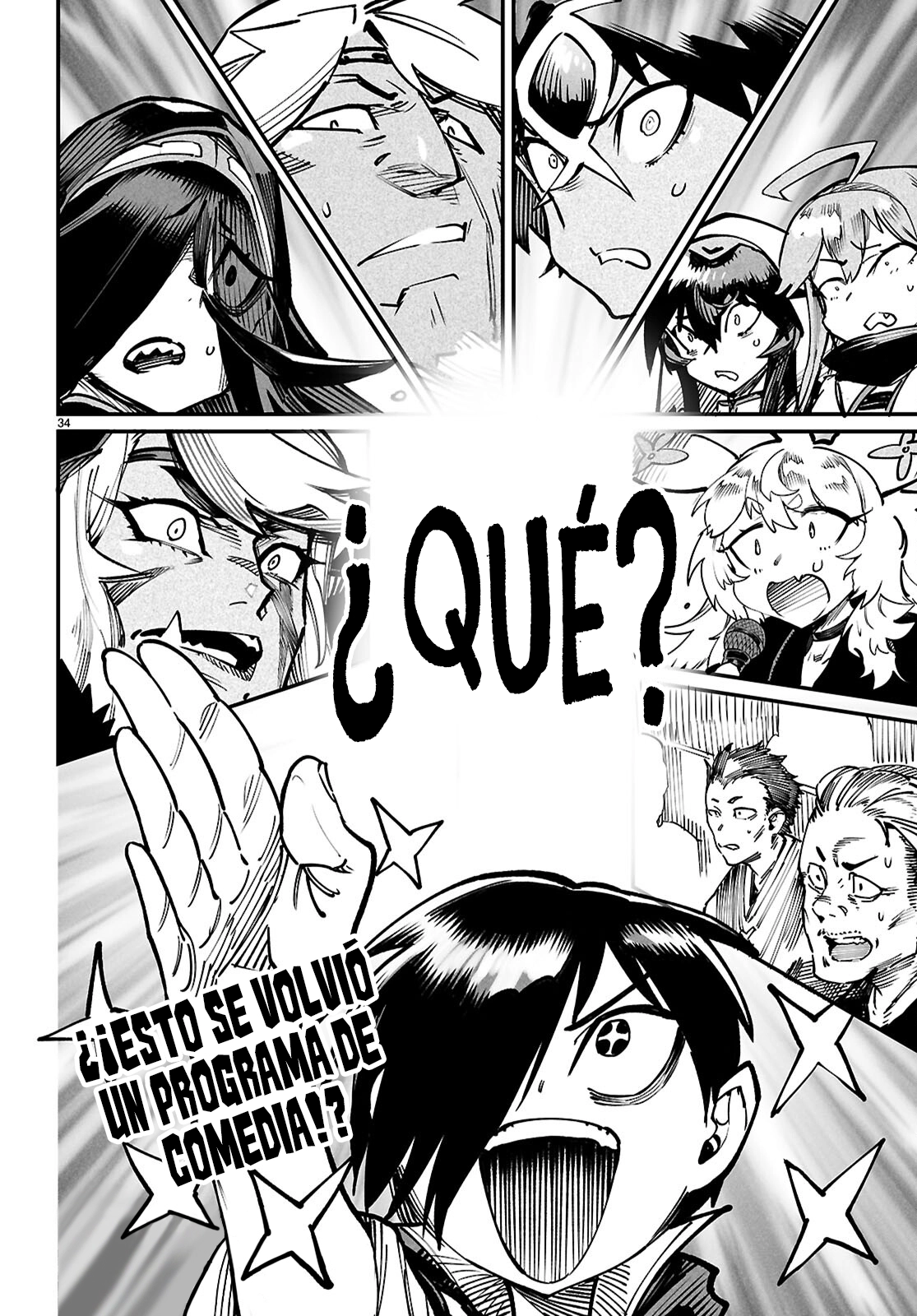 REENCARNADO EN UN COLISEO ~UTILIZANDO LA HABILIDAD MÁS DÉBIL PARA DERROTAR A LAS MUJERES MÁS FUERTES Y CREAR UN HAREM DE ESCLAVAS~ Capitulo 22: La batalla de los autenticos poderosos página 36