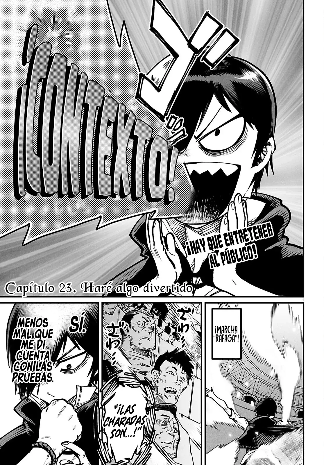 REENCARNADO EN UN COLISEO ~UTILIZANDO LA HABILIDAD MÁS DÉBIL PARA DERROTAR A LAS MUJERES MÁS FUERTES Y CREAR UN HAREM DE ESCLAVAS~ Capitulo 23: Hare algo divertido página 7