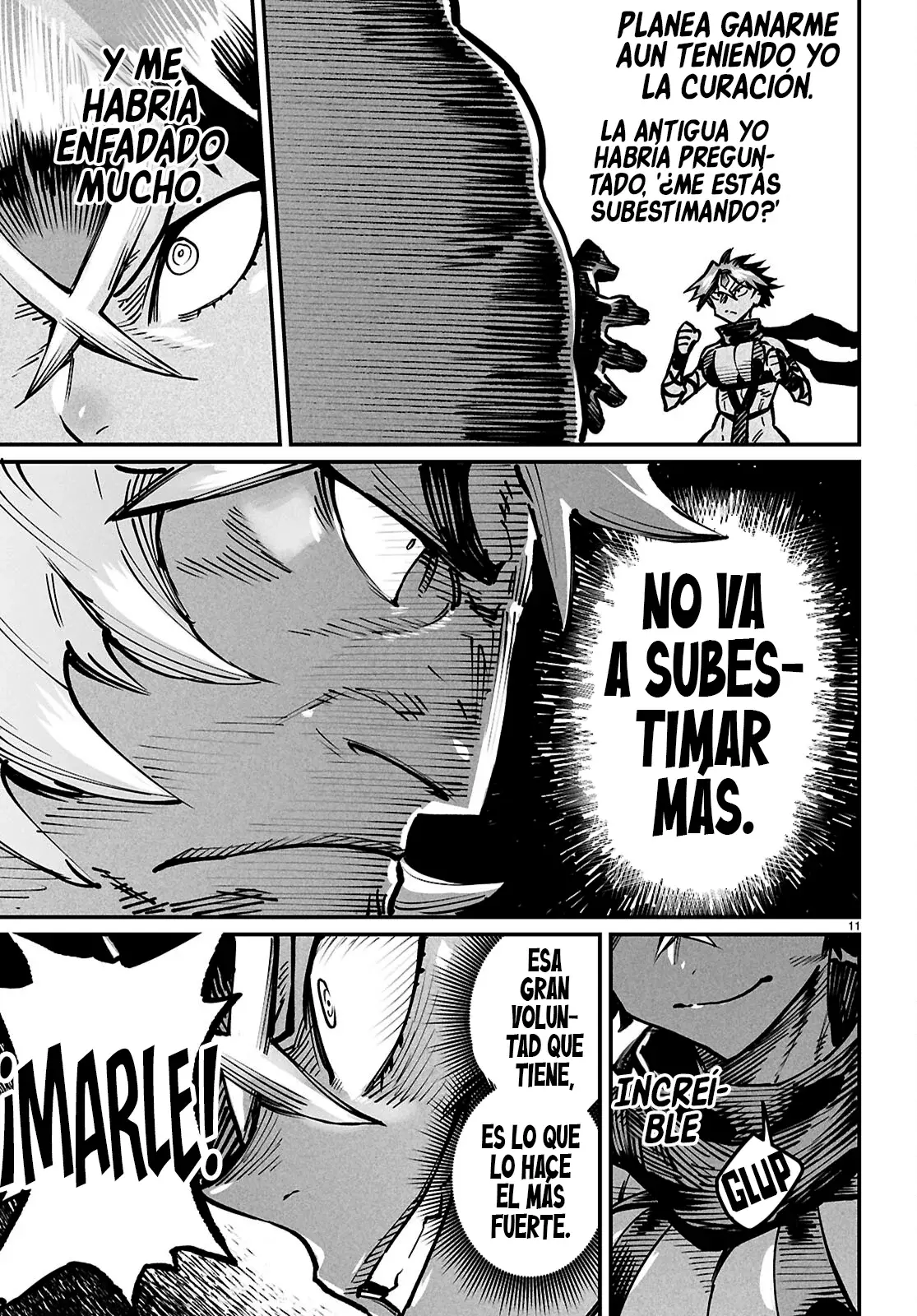 REENCARNADO EN UN COLISEO ~UTILIZANDO LA HABILIDAD MÁS DÉBIL PARA DERROTAR A LAS MUJERES MÁS FUERTES Y CREAR UN HAREM DE ESCLAVAS~ Capitulo 25: La combinación más fuerte página 14