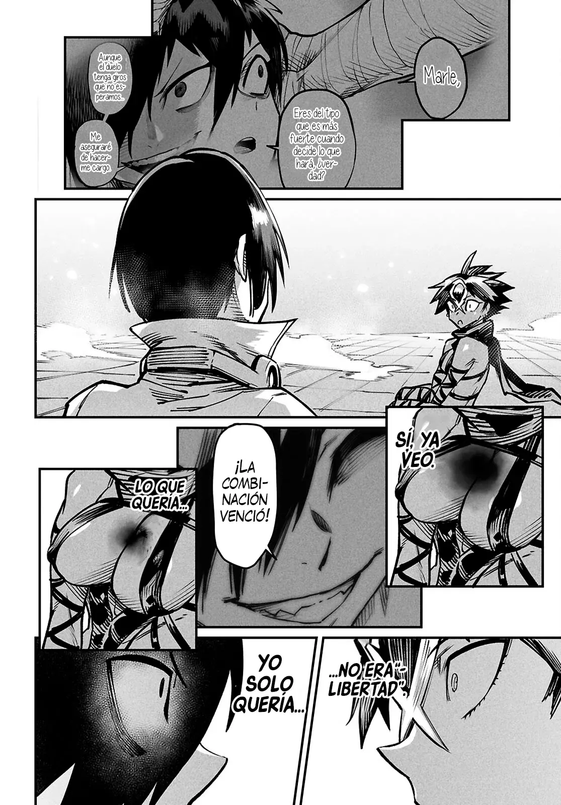 REENCARNADO EN UN COLISEO ~UTILIZANDO LA HABILIDAD MÁS DÉBIL PARA DERROTAR A LAS MUJERES MÁS FUERTES Y CREAR UN HAREM DE ESCLAVAS~ Capitulo 25: La combinación más fuerte página 35
