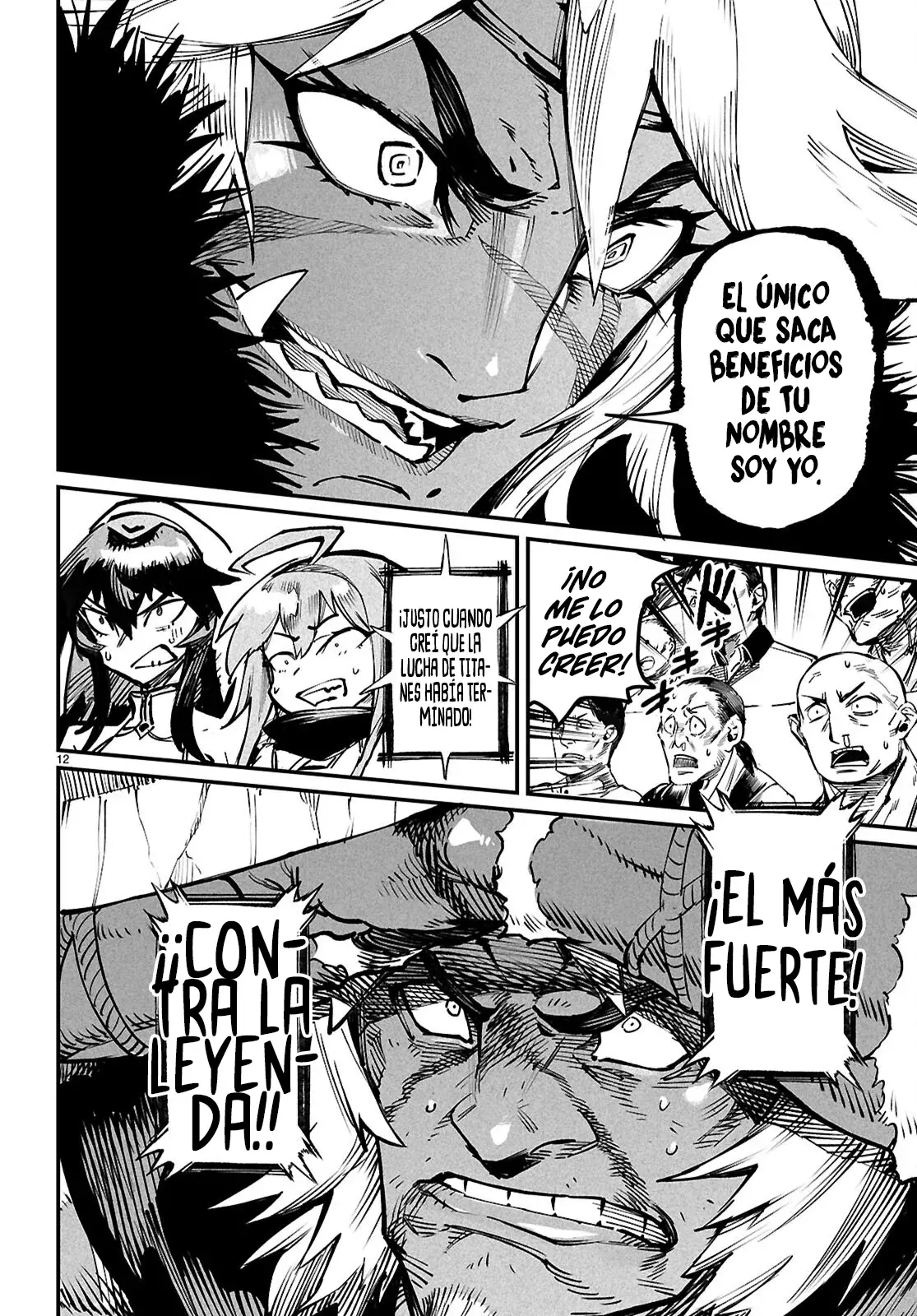 REENCARNADO EN UN COLISEO ~UTILIZANDO LA HABILIDAD MÁS DÉBIL PARA DERROTAR A LAS MUJERES MÁS FUERTES Y CREAR UN HAREM DE ESCLAVAS~ Capitulo 26: ¿El más fuerte contra el Héroe? página 14