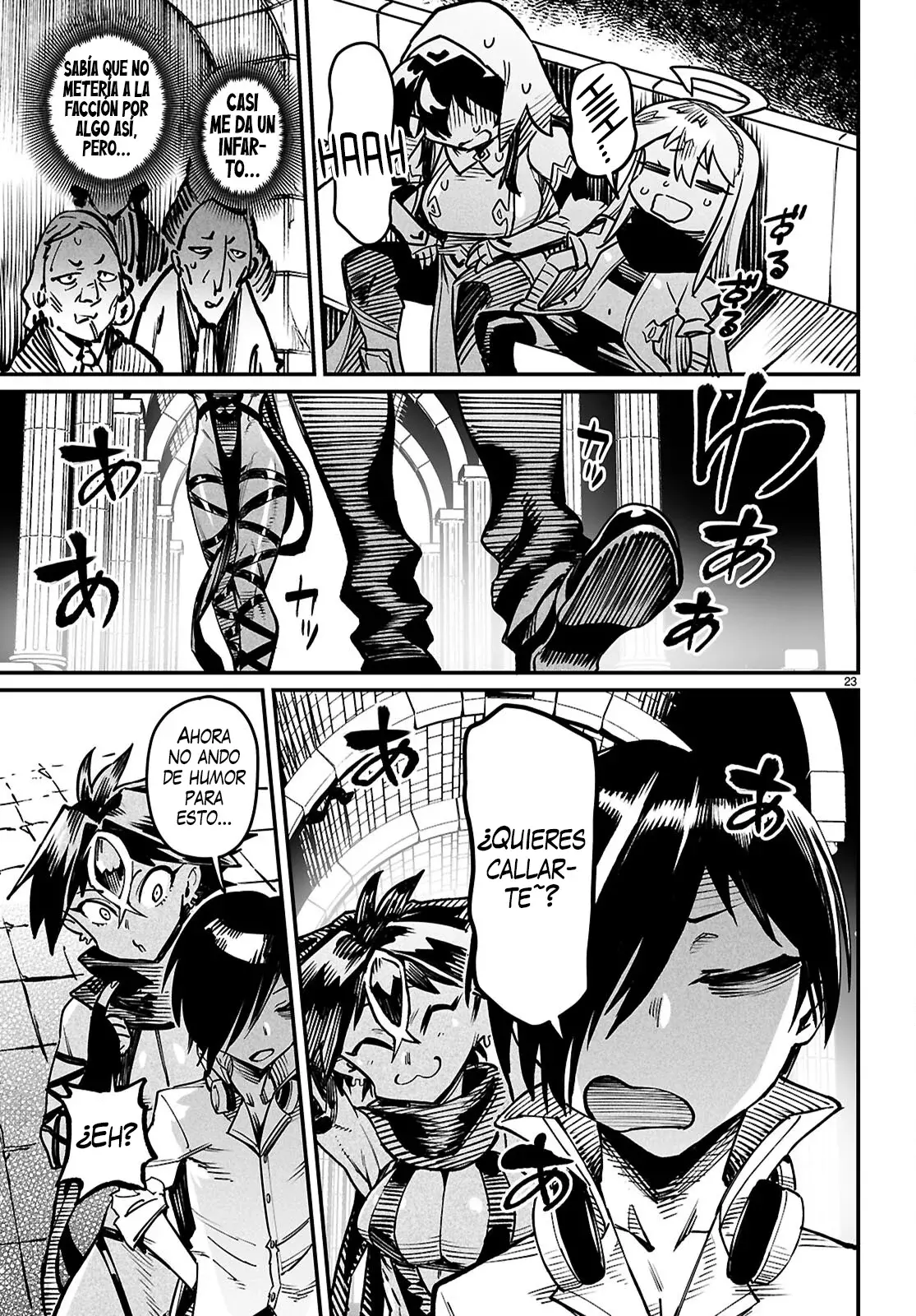 REENCARNADO EN UN COLISEO ~UTILIZANDO LA HABILIDAD MÁS DÉBIL PARA DERROTAR A LAS MUJERES MÁS FUERTES Y CREAR UN HAREM DE ESCLAVAS~ Capitulo 26: ¿El más fuerte contra el Héroe? página 25