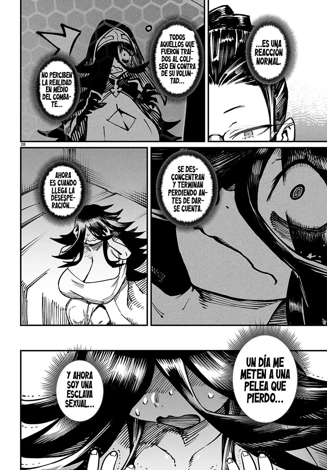 REENCARNADO EN UN COLISEO ~UTILIZANDO LA HABILIDAD MÁS DÉBIL PARA DERROTAR A LAS MUJERES MÁS FUERTES Y CREAR UN HAREM DE ESCLAVAS~ Capitulo 26: ¿El más fuerte contra el Héroe? página 30