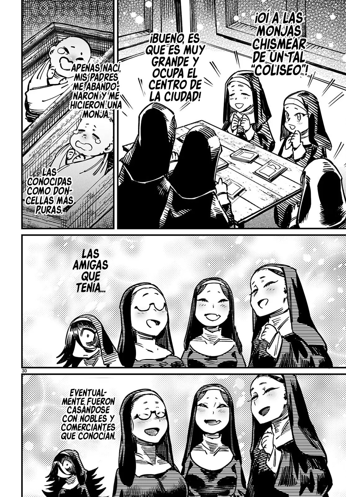 REENCARNADO EN UN COLISEO ~UTILIZANDO LA HABILIDAD MÁS DÉBIL PARA DERROTAR A LAS MUJERES MÁS FUERTES Y CREAR UN HAREM DE ESCLAVAS~ Capitulo 26: ¿El más fuerte contra el Héroe? página 32
