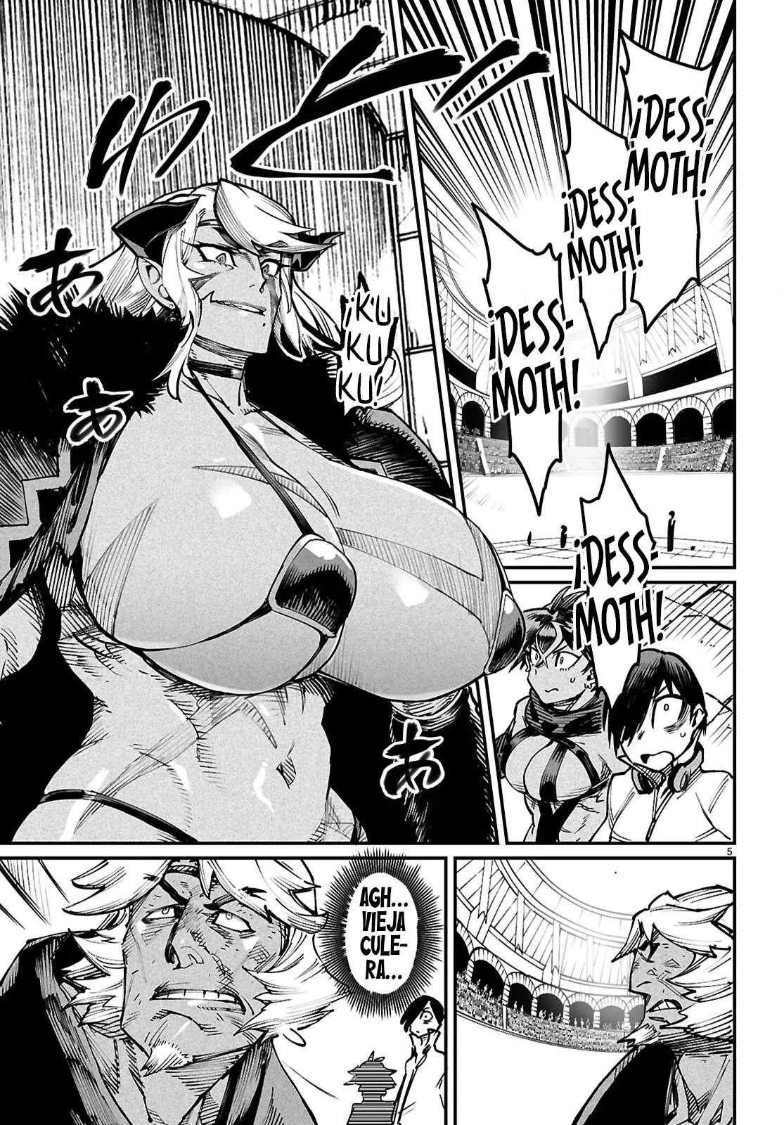 REENCARNADO EN UN COLISEO ~UTILIZANDO LA HABILIDAD MÁS DÉBIL PARA DERROTAR A LAS MUJERES MÁS FUERTES Y CREAR UN HAREM DE ESCLAVAS~ Capitulo 26: ¿El más fuerte contra el Héroe? página 9
