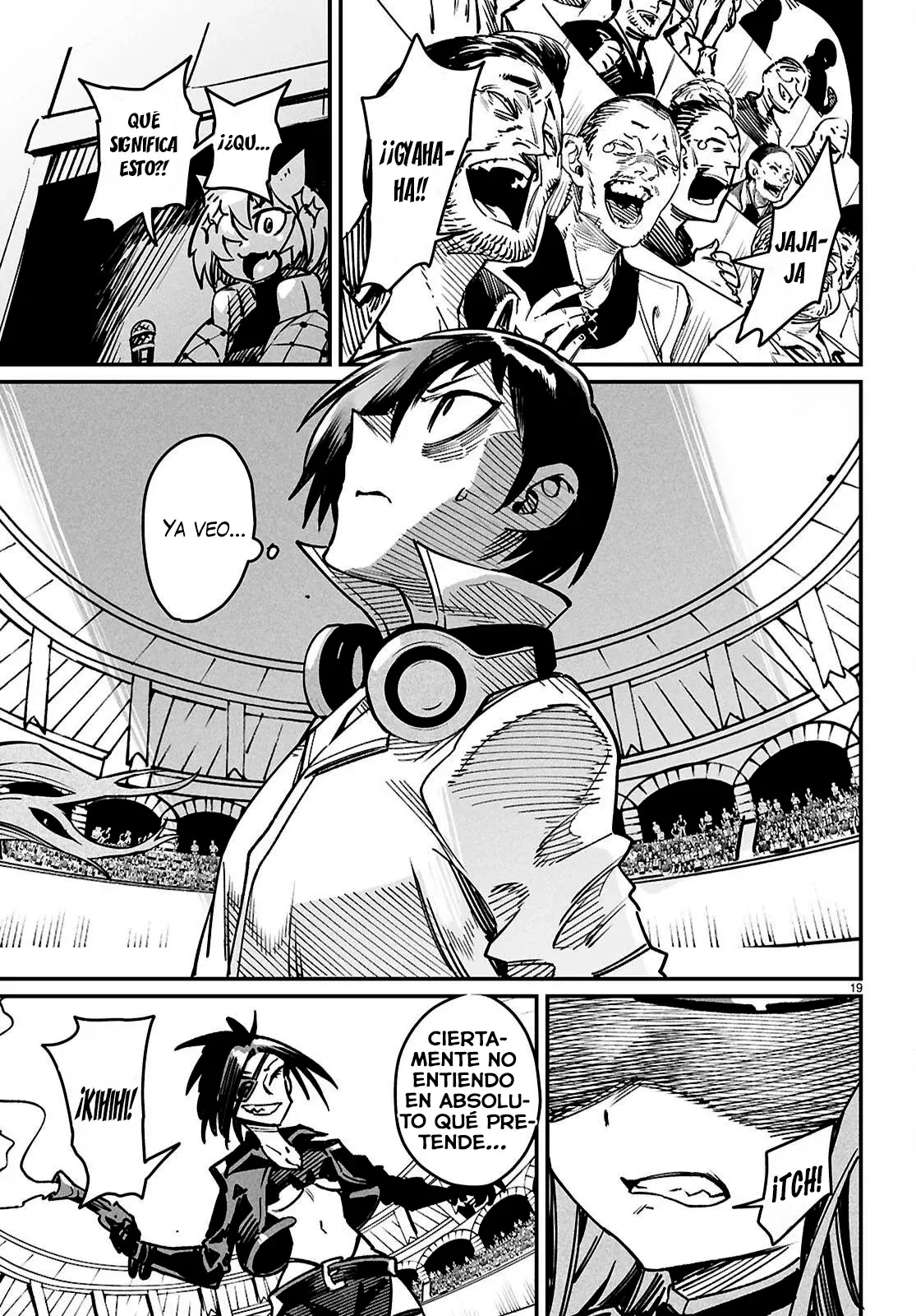 REENCARNADO EN UN COLISEO ~UTILIZANDO LA HABILIDAD MÁS DÉBIL PARA DERROTAR A LAS MUJERES MÁS FUERTES Y CREAR UN HAREM DE ESCLAVAS~ Capitulo 28: La versión femenina de Mikagami página 23
