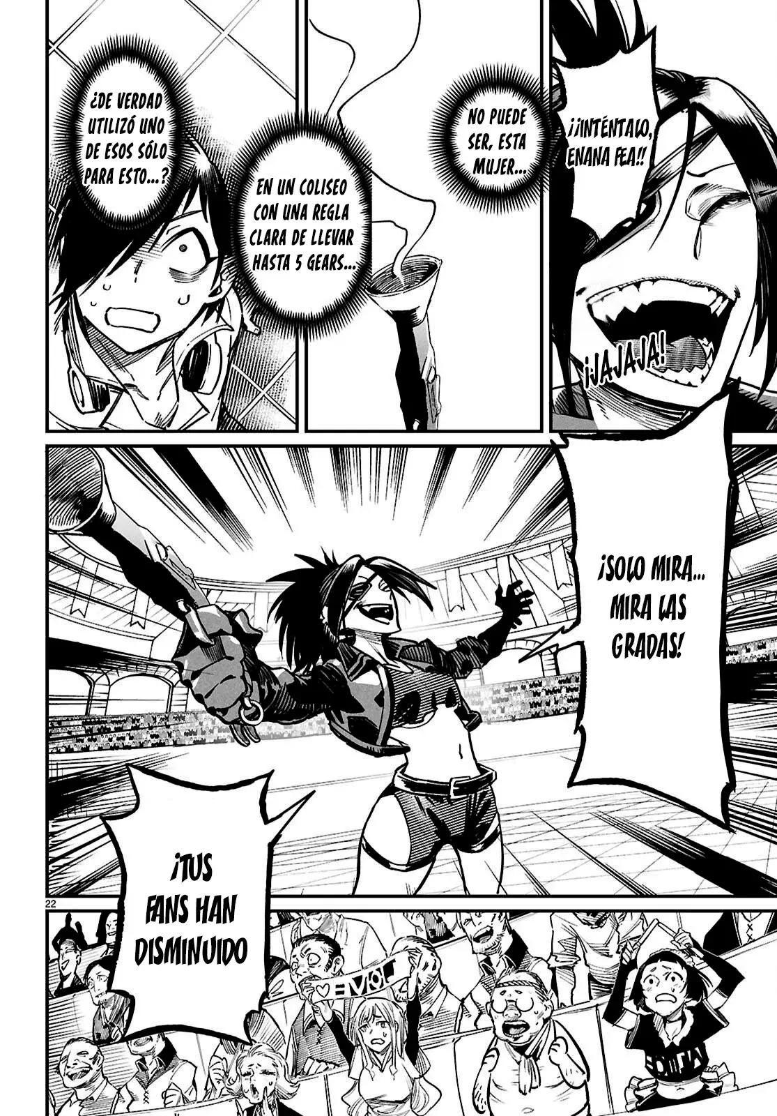 REENCARNADO EN UN COLISEO ~UTILIZANDO LA HABILIDAD MÁS DÉBIL PARA DERROTAR A LAS MUJERES MÁS FUERTES Y CREAR UN HAREM DE ESCLAVAS~ Capitulo 28: La versión femenina de Mikagami página 26
