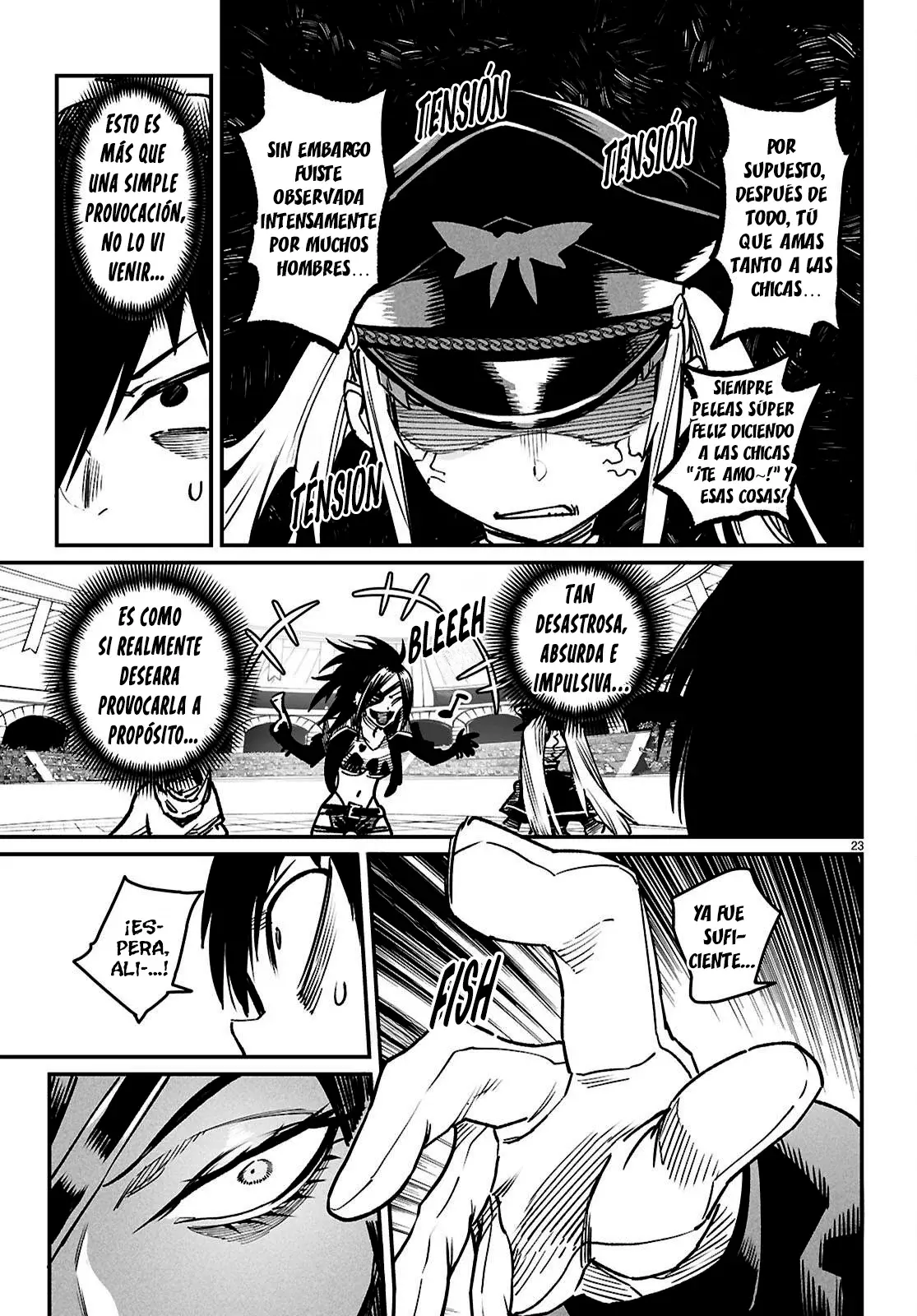 REENCARNADO EN UN COLISEO ~UTILIZANDO LA HABILIDAD MÁS DÉBIL PARA DERROTAR A LAS MUJERES MÁS FUERTES Y CREAR UN HAREM DE ESCLAVAS~ Capitulo 28: La versión femenina de Mikagami página 27