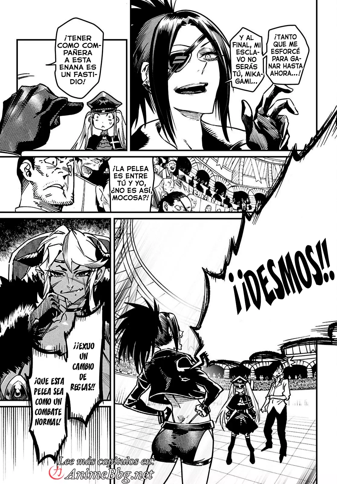 REENCARNADO EN UN COLISEO ~UTILIZANDO LA HABILIDAD MÁS DÉBIL PARA DERROTAR A LAS MUJERES MÁS FUERTES Y CREAR UN HAREM DE ESCLAVAS~ Capitulo 28: La versión femenina de Mikagami página 29