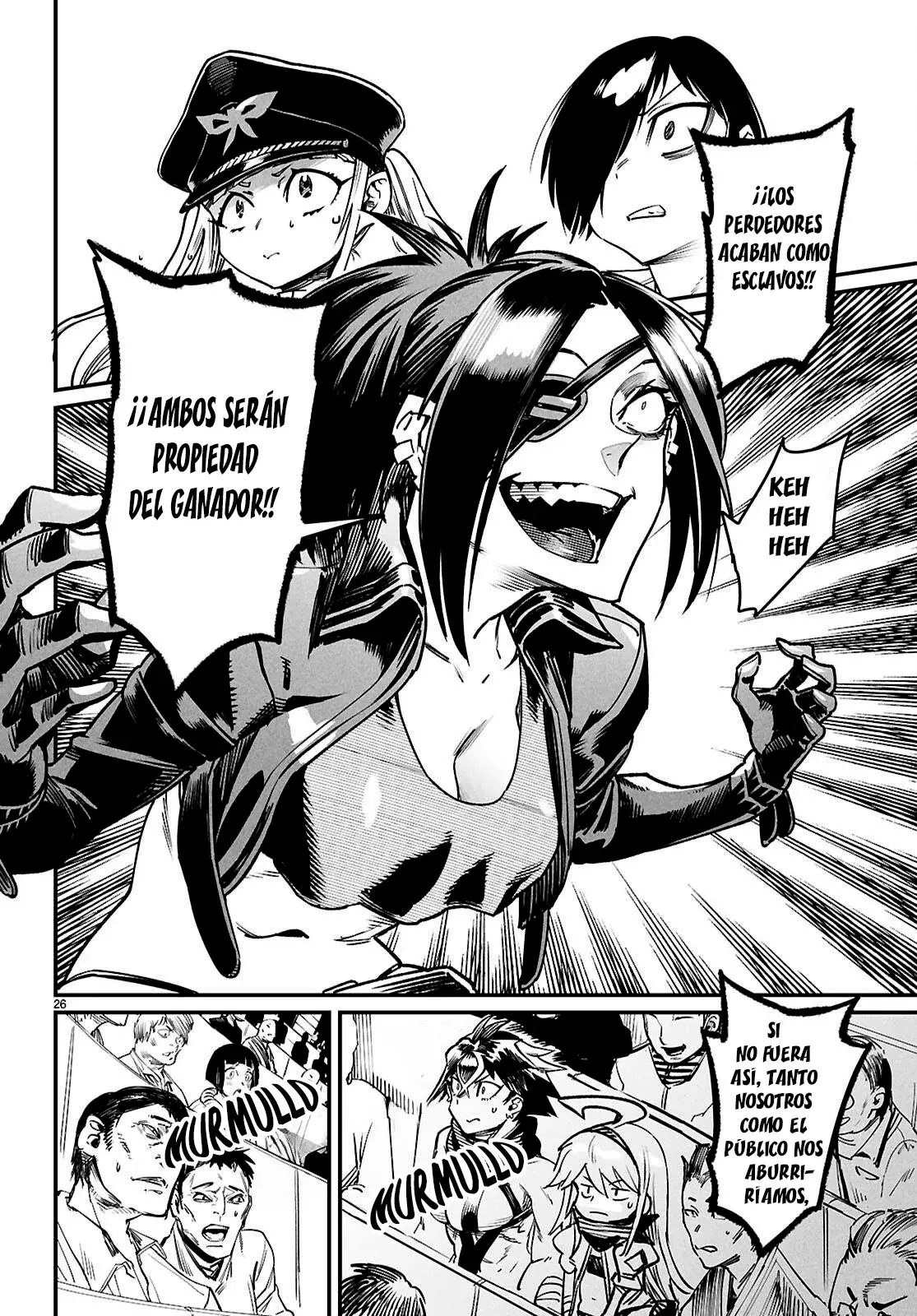 REENCARNADO EN UN COLISEO ~UTILIZANDO LA HABILIDAD MÁS DÉBIL PARA DERROTAR A LAS MUJERES MÁS FUERTES Y CREAR UN HAREM DE ESCLAVAS~ Capitulo 28: La versión femenina de Mikagami página 30