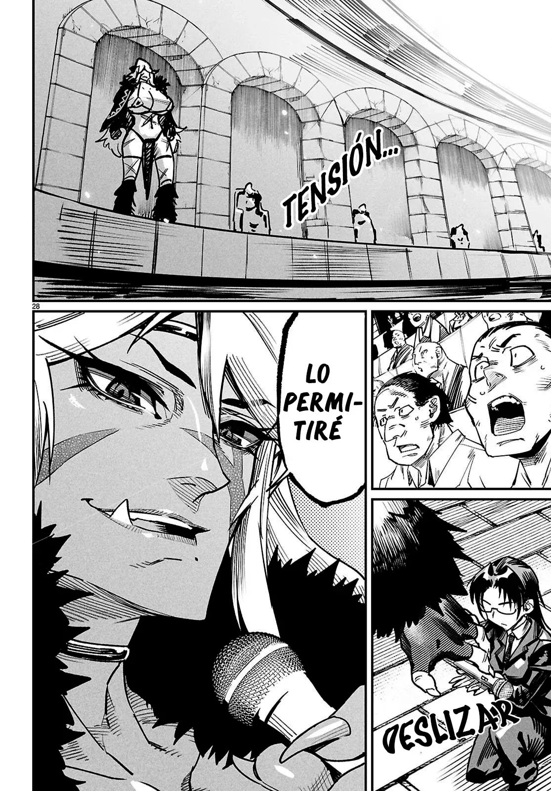 REENCARNADO EN UN COLISEO ~UTILIZANDO LA HABILIDAD MÁS DÉBIL PARA DERROTAR A LAS MUJERES MÁS FUERTES Y CREAR UN HAREM DE ESCLAVAS~ Capitulo 28: La versión femenina de Mikagami página 32