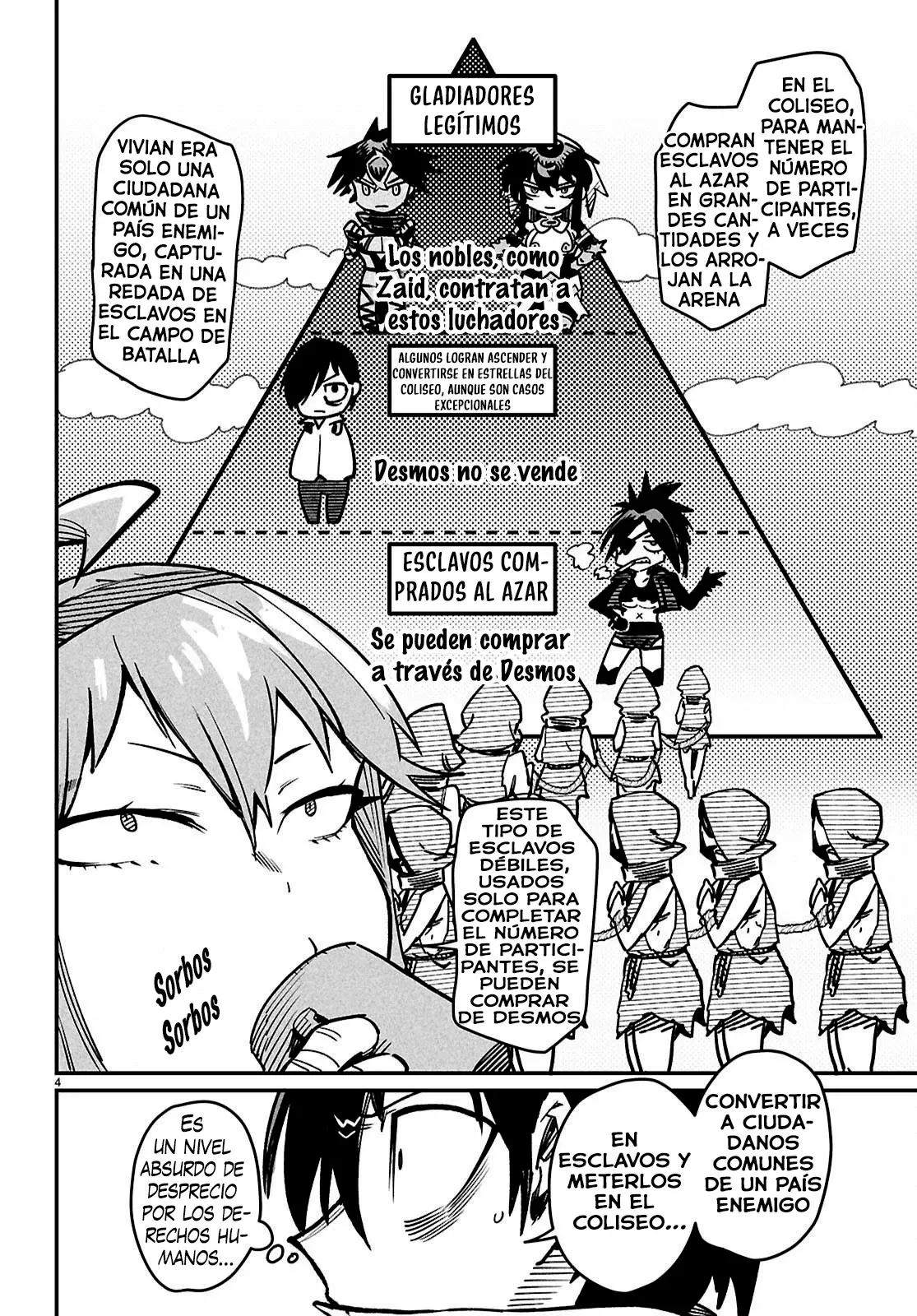 REENCARNADO EN UN COLISEO ~UTILIZANDO LA HABILIDAD MÁS DÉBIL PARA DERROTAR A LAS MUJERES MÁS FUERTES Y CREAR UN HAREM DE ESCLAVAS~ Capitulo 28: La versión femenina de Mikagami página 8