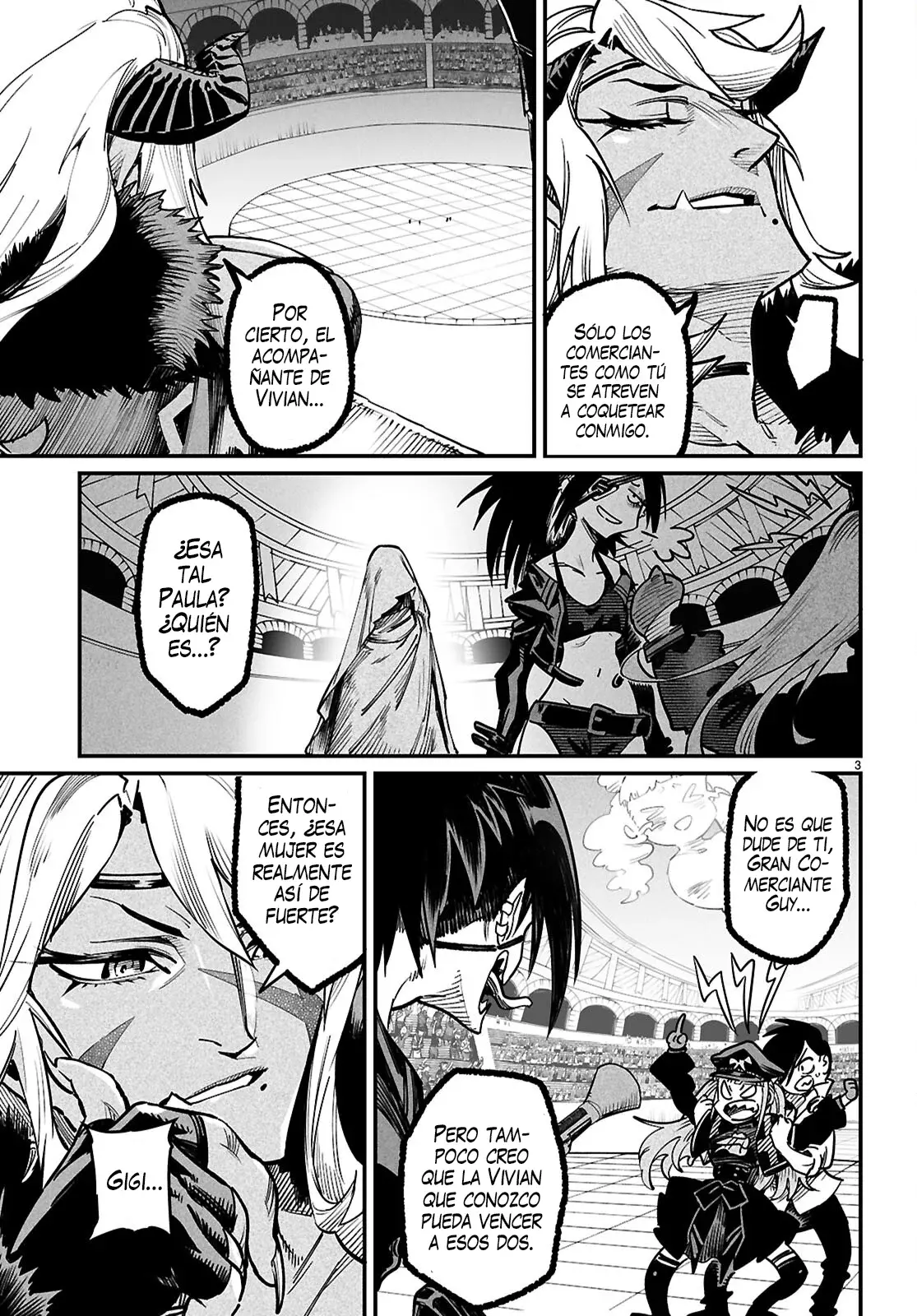 REENCARNADO EN UN COLISEO ~UTILIZANDO LA HABILIDAD MÁS DÉBIL PARA DERROTAR A LAS MUJERES MÁS FUERTES Y CREAR UN HAREM DE ESCLAVAS~ Capitulo 29 página 4