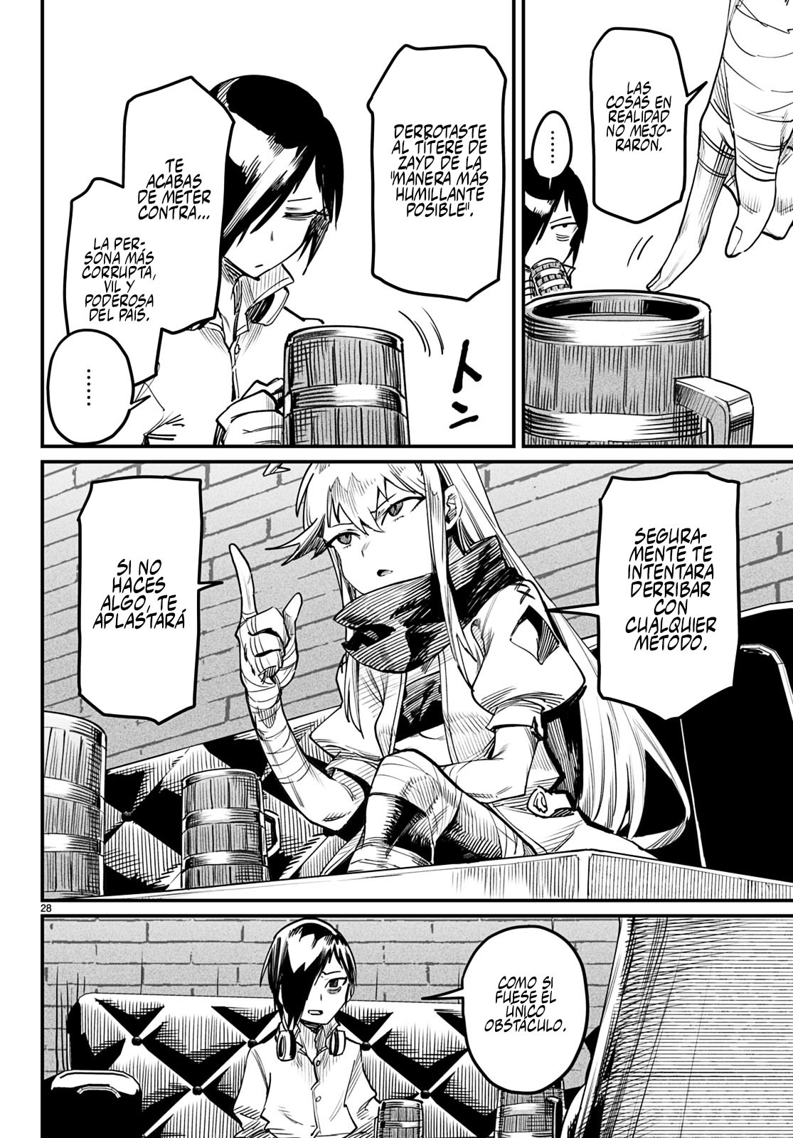 REENCARNADO EN UN COLISEO ~UTILIZANDO LA HABILIDAD MÁS DÉBIL PARA DERROTAR A LAS MUJERES MÁS FUERTES Y CREAR UN HAREM DE ESCLAVAS~ Capitulo 3: Primera inseminación página 28