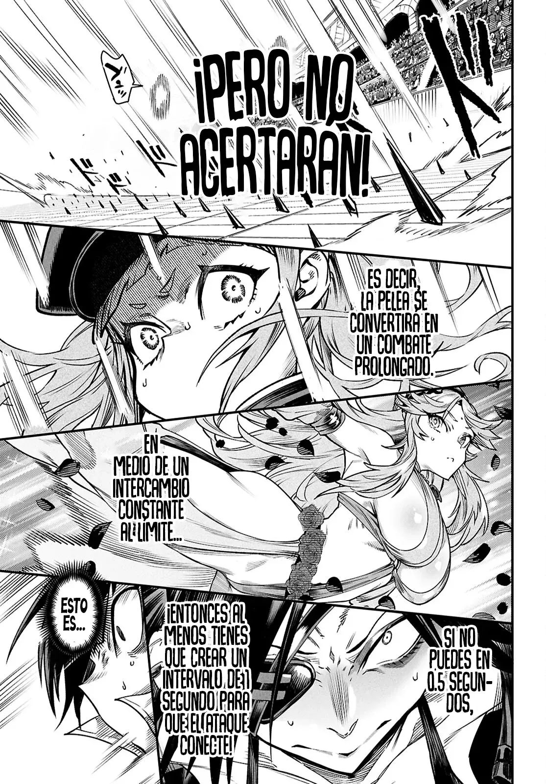 REENCARNADO EN UN COLISEO ~UTILIZANDO LA HABILIDAD MÁS DÉBIL PARA DERROTAR A LAS MUJERES MÁS FUERTES Y CREAR UN HAREM DE ESCLAVAS~ Capitulo 30: Una lucha por cada segundo página 18