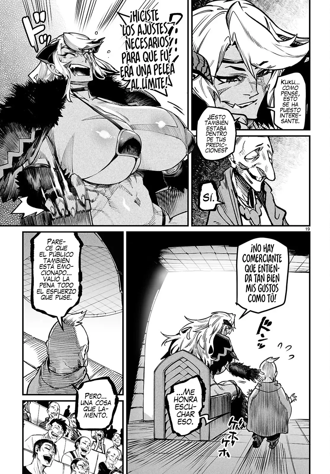 REENCARNADO EN UN COLISEO ~UTILIZANDO LA HABILIDAD MÁS DÉBIL PARA DERROTAR A LAS MUJERES MÁS FUERTES Y CREAR UN HAREM DE ESCLAVAS~ Capitulo 30: Una lucha por cada segundo página 20