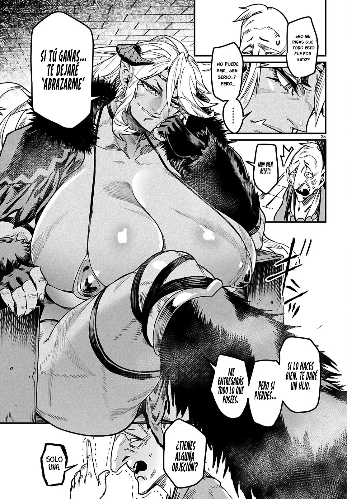 REENCARNADO EN UN COLISEO ~UTILIZANDO LA HABILIDAD MÁS DÉBIL PARA DERROTAR A LAS MUJERES MÁS FUERTES Y CREAR UN HAREM DE ESCLAVAS~ Capitulo 30: Una lucha por cada segundo página 26