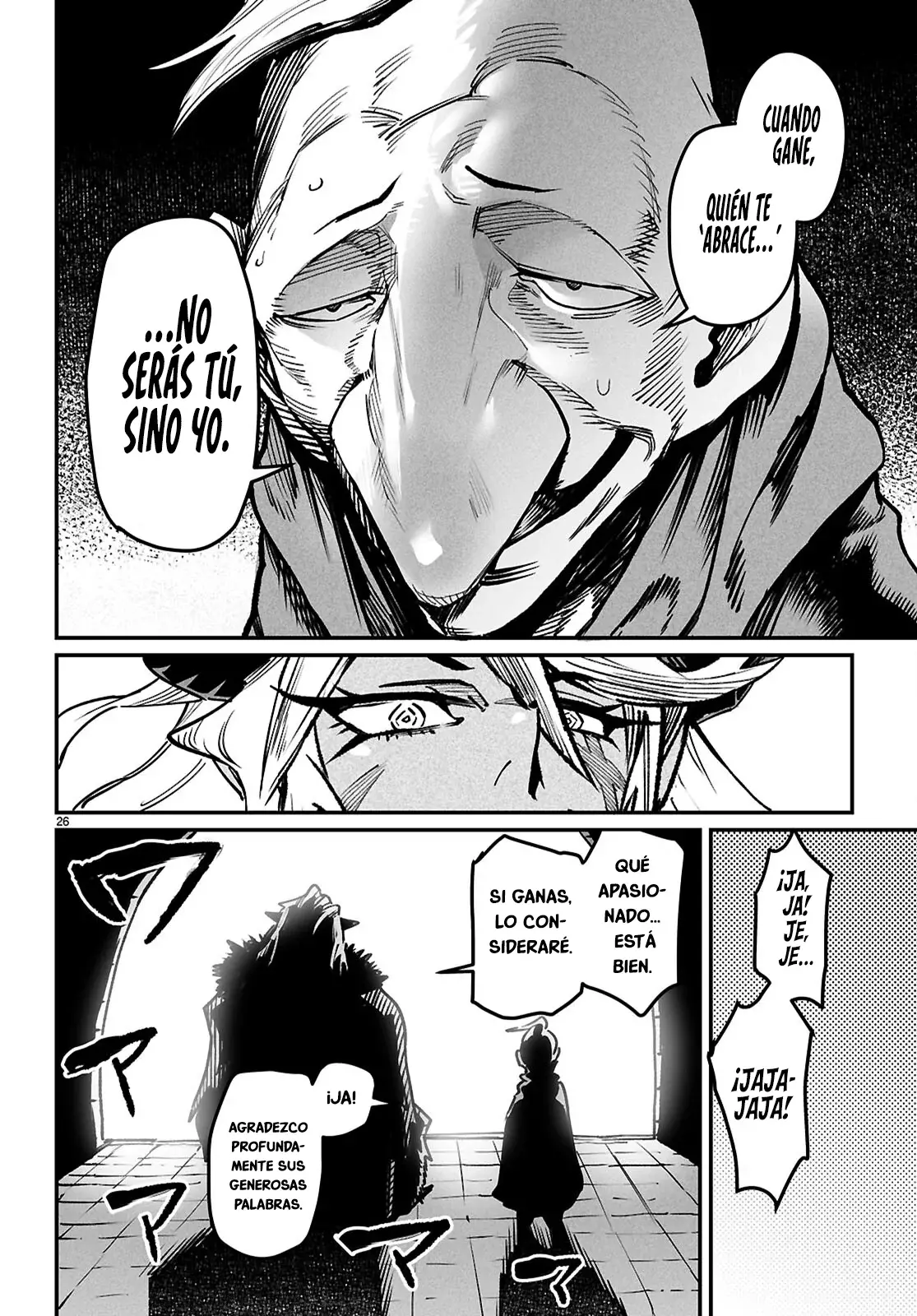 REENCARNADO EN UN COLISEO ~UTILIZANDO LA HABILIDAD MÁS DÉBIL PARA DERROTAR A LAS MUJERES MÁS FUERTES Y CREAR UN HAREM DE ESCLAVAS~ Capitulo 30: Una lucha por cada segundo página 27
